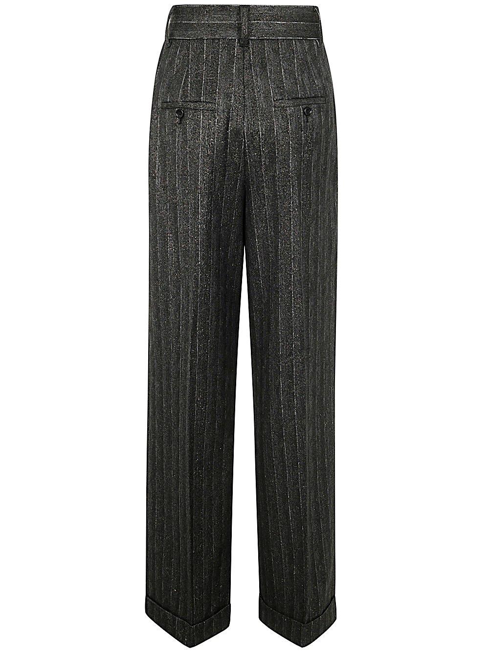 ALBERTA FERRETTI STRIPED TAILORED TROUSERS ALBERTA FERRETTI 