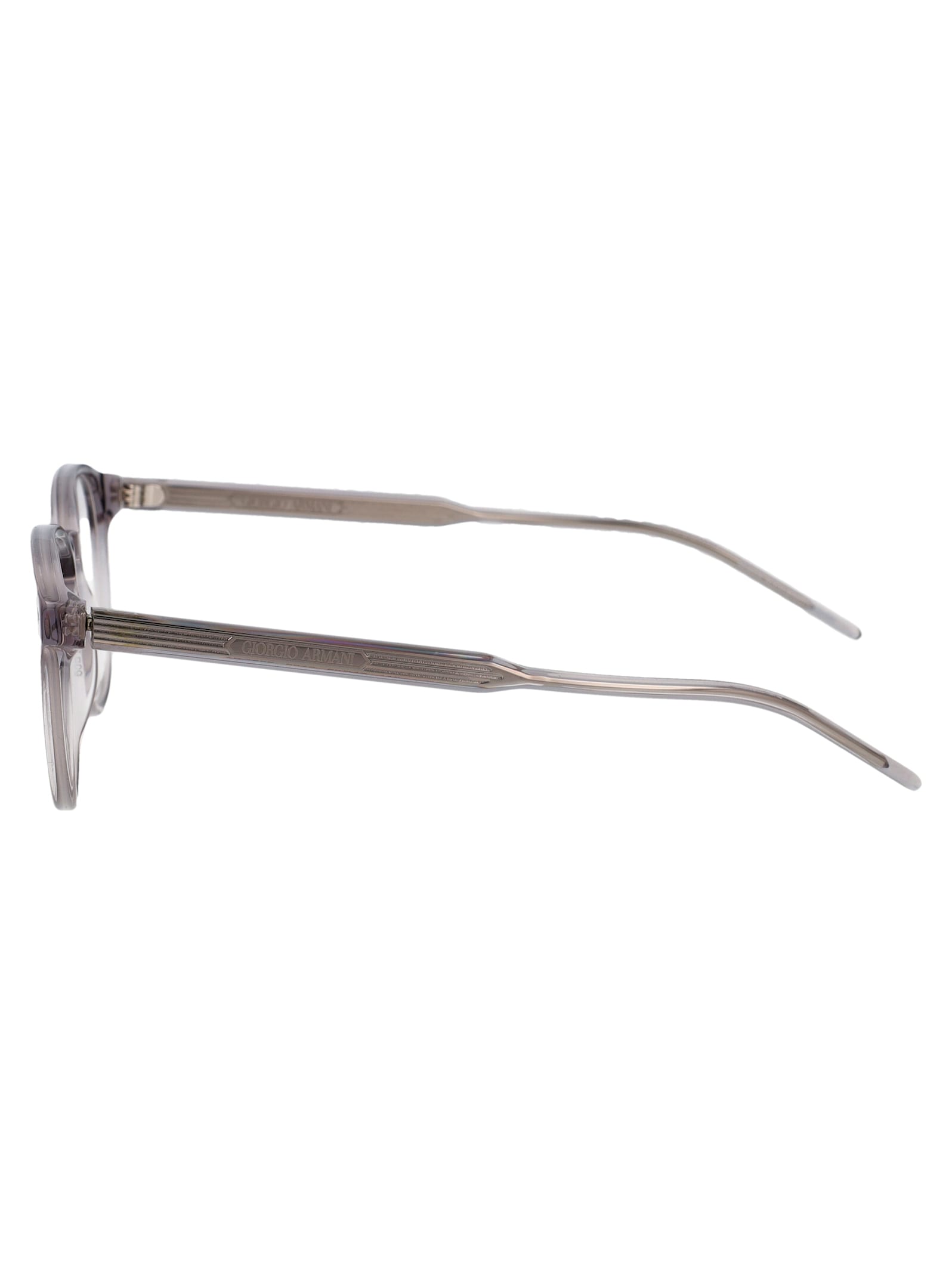 Giorgio Armani 0ar7259 Glasses In 6070 Transparent Grey