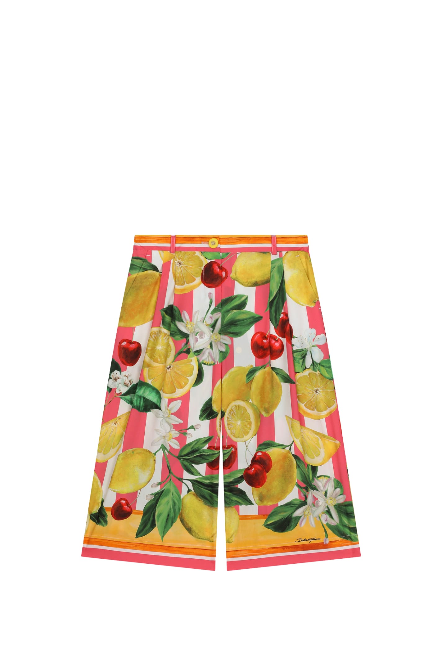 Shop Dolce & Gabbana Trousers In Multicolor