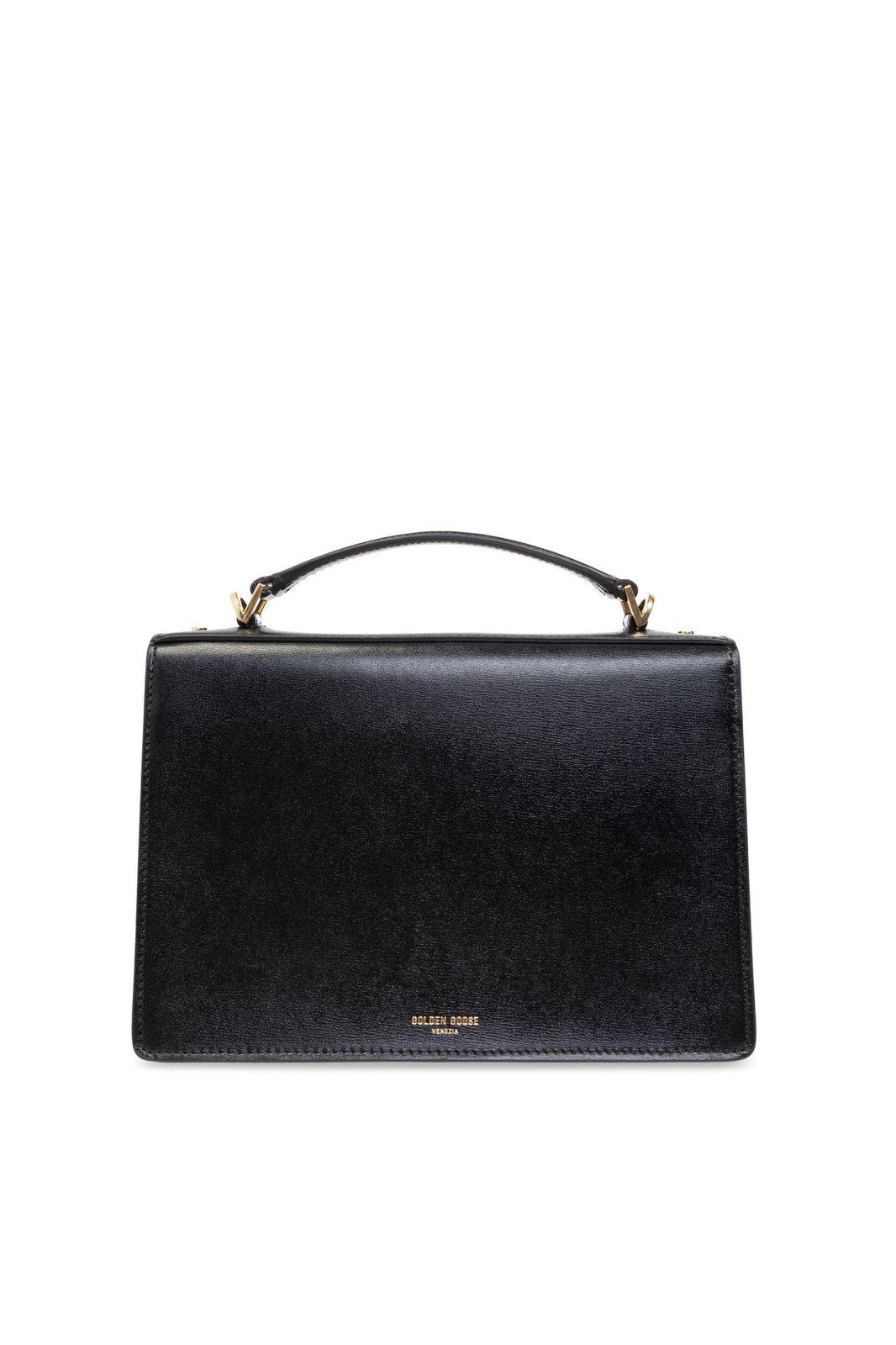 Shop Golden Goose Venezia Tote Bag In Nero