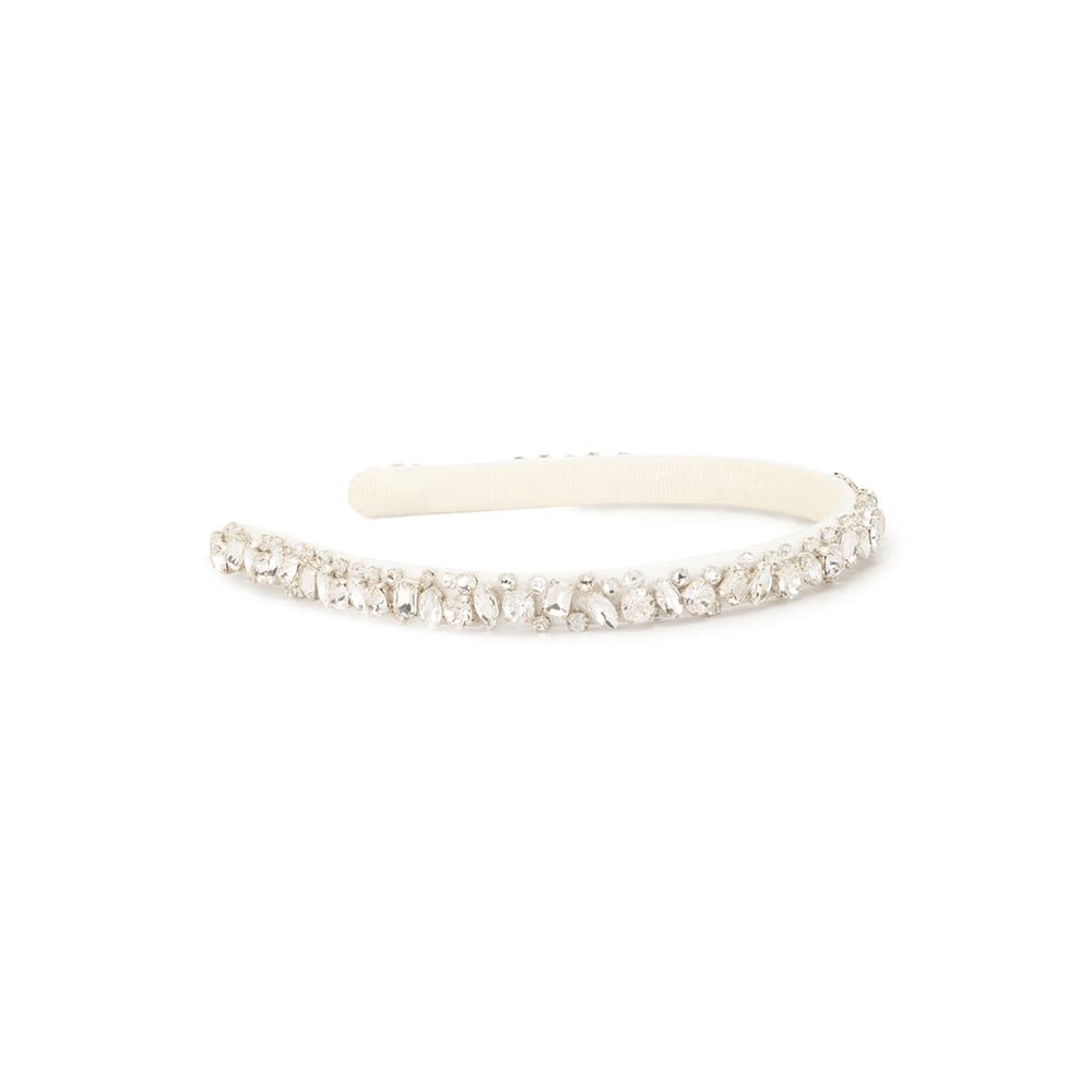 Shop Jennifer Behr Hair Accessory In White/silver