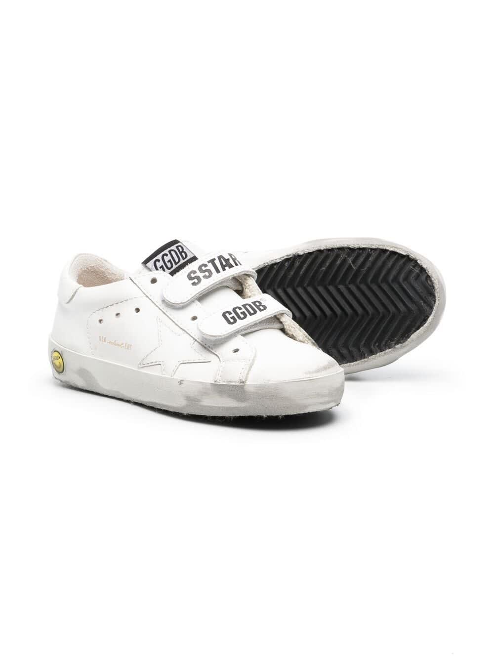 GOLDEN GOOSE WHITE SHOES UNISEX 