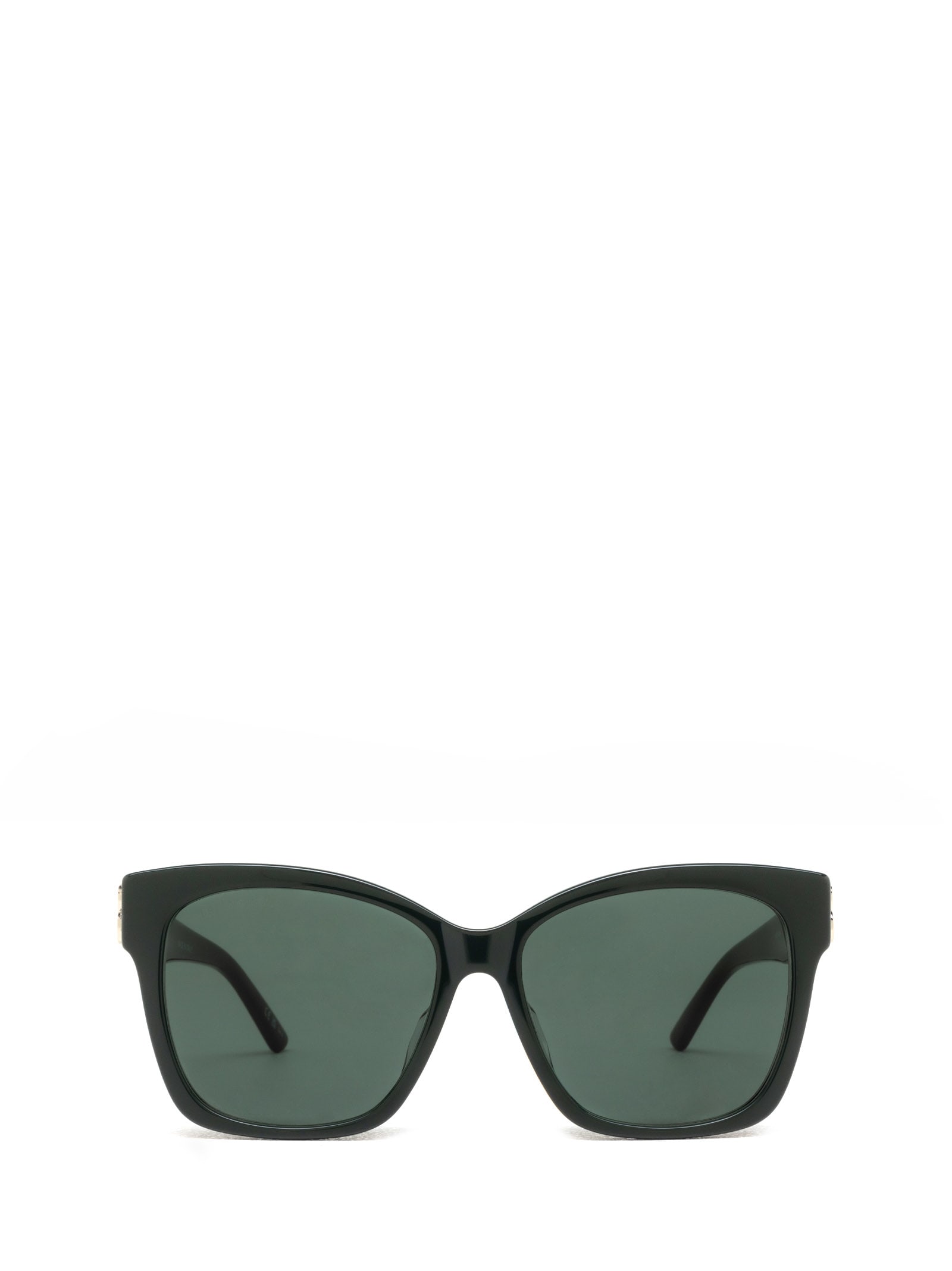 Balenciaga Bb0102sa Green Sunglasses