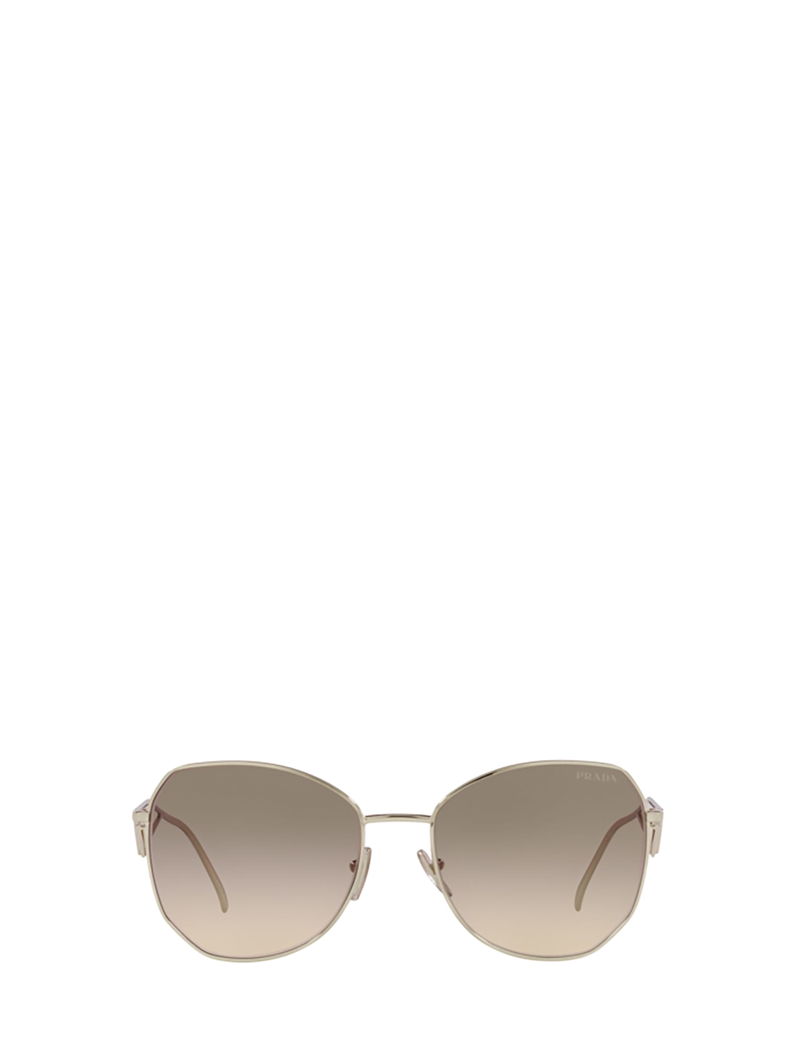 Prada Pr 57ys Pale Gold Sunglasses