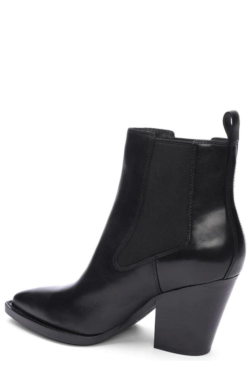 Shop Ash Pointed-toe Ankle Boots Boots In Nero