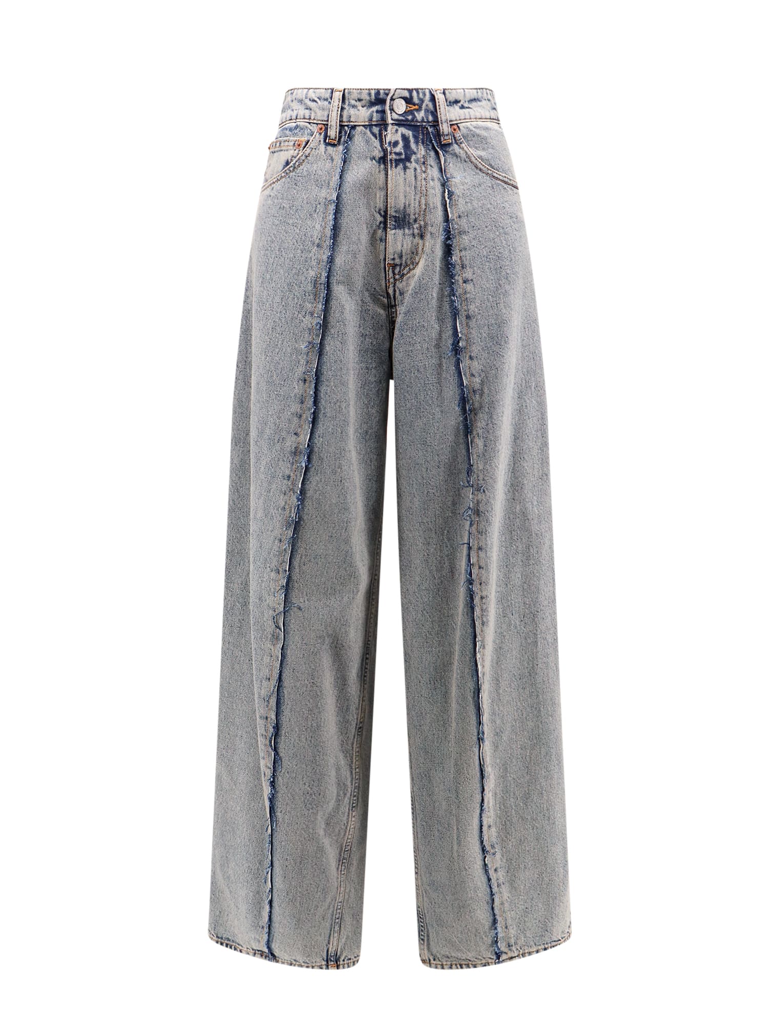 Shop Mm6 Maison Margiela Jeans In Blue