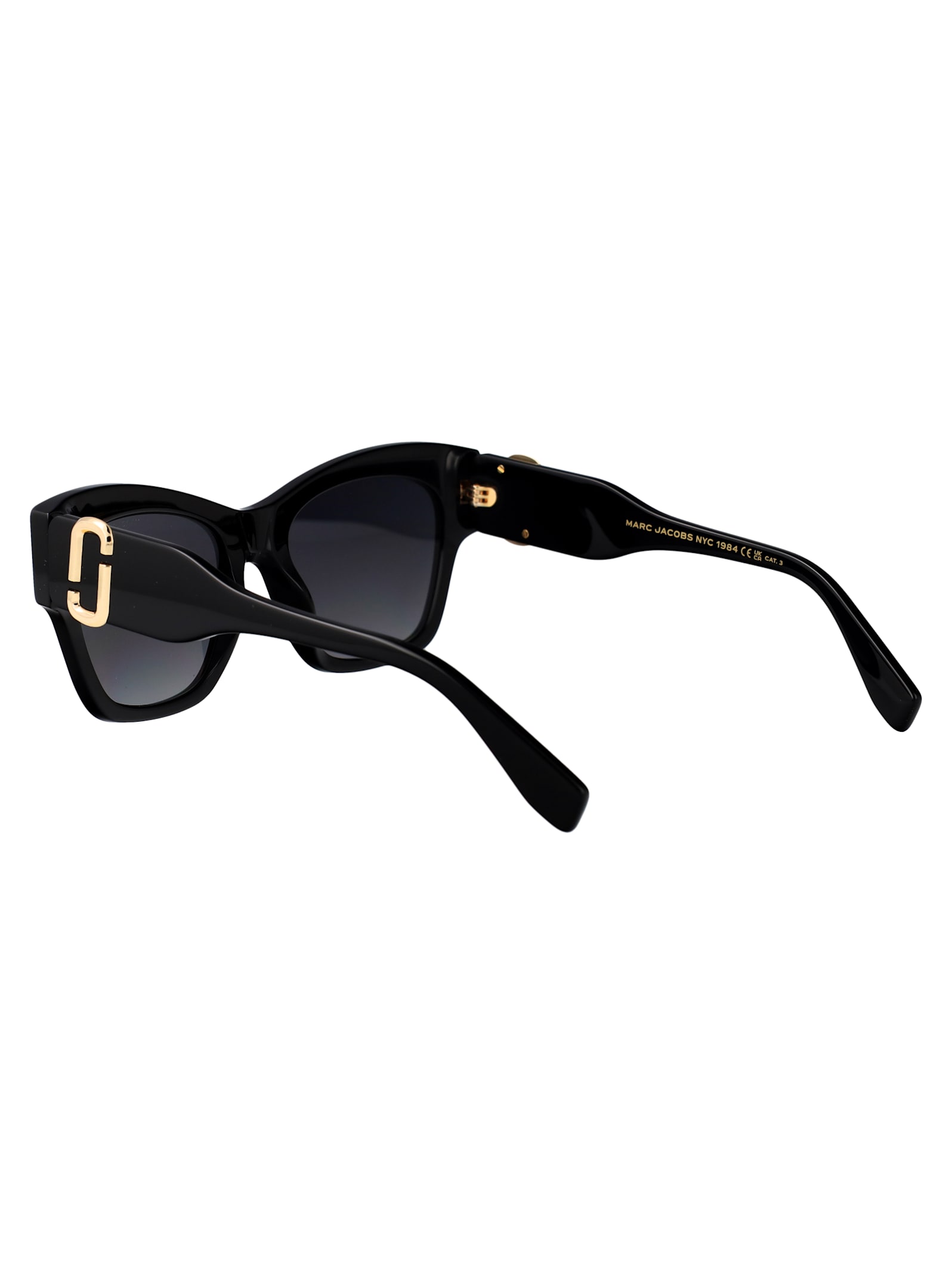 Marc Jacobs Cat-eye Frame Sunglasses In Black