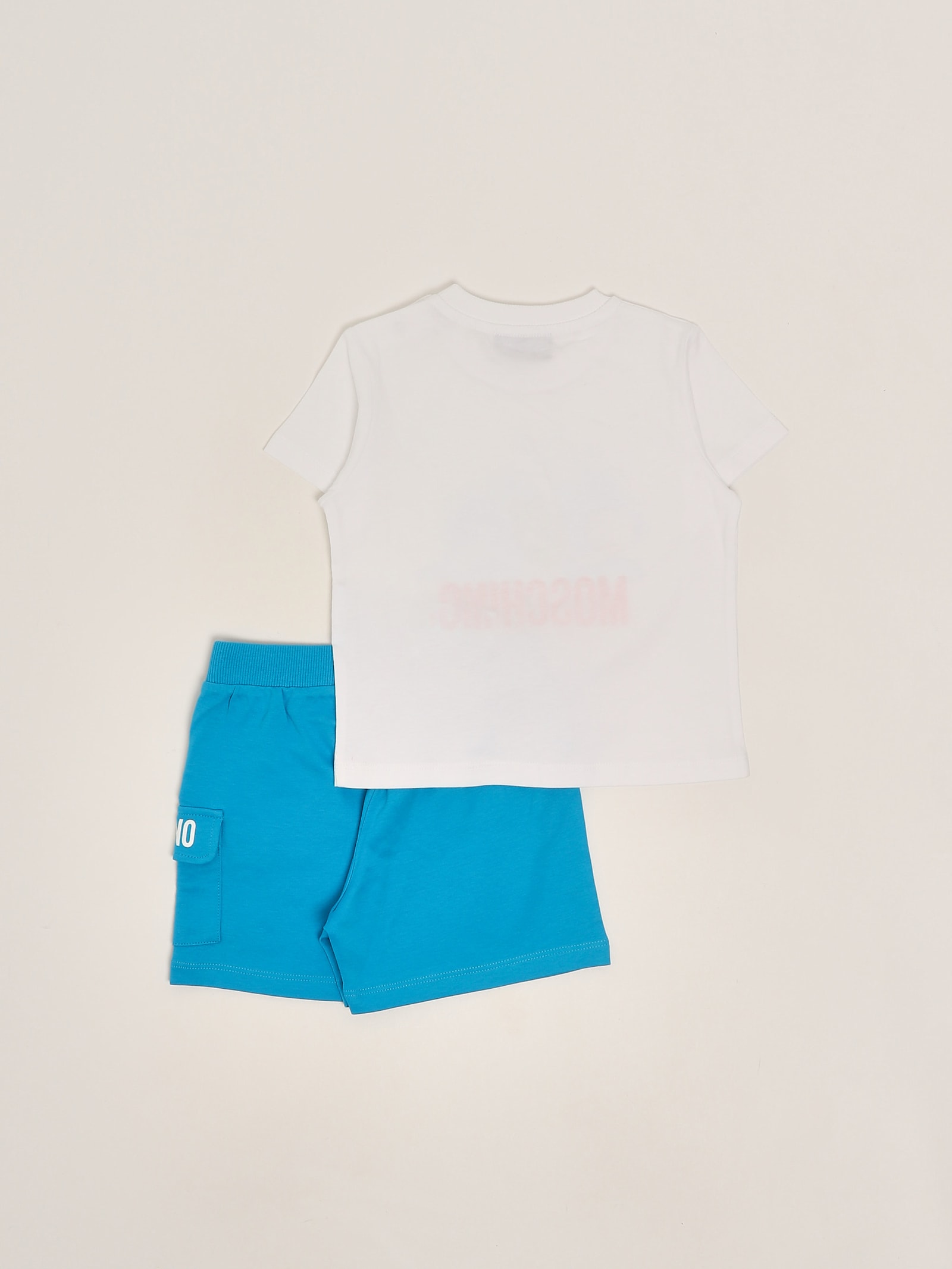 Moschino Shirt +shorts Suit In Multi