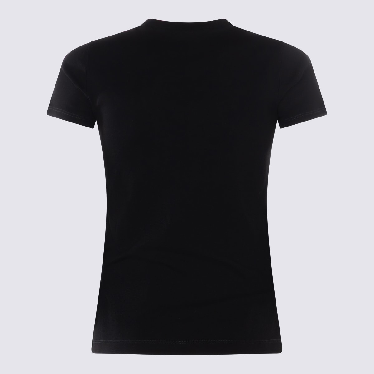 Shop Dsquared2 Black And White Cotton T-shirt