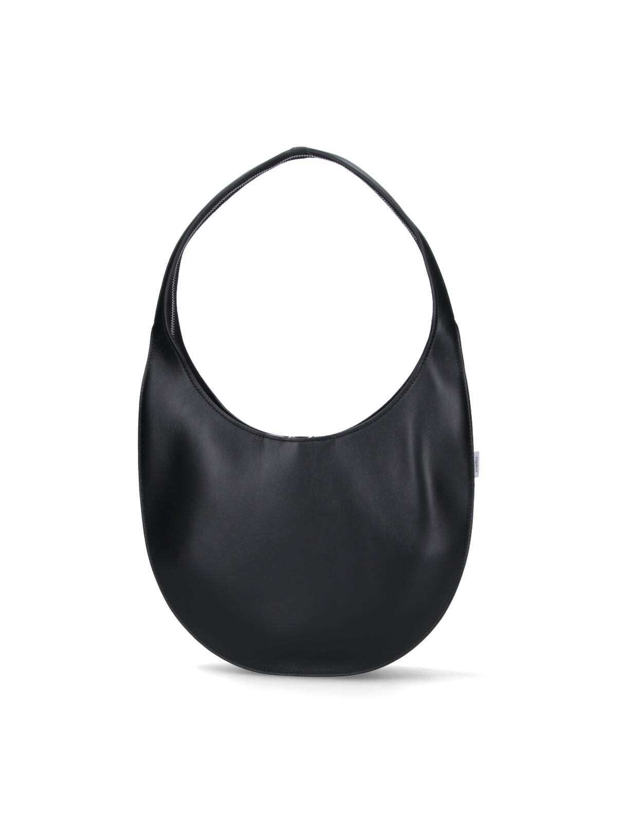 Coperni Women Medium Soft Swipe Leather Shoulder Bag In Black