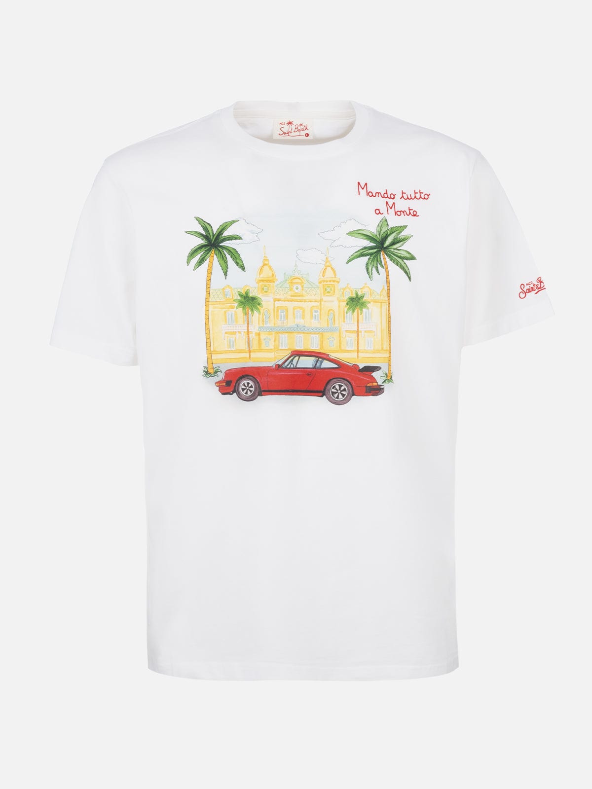 Mc2 Saint Barth T-shirts In White