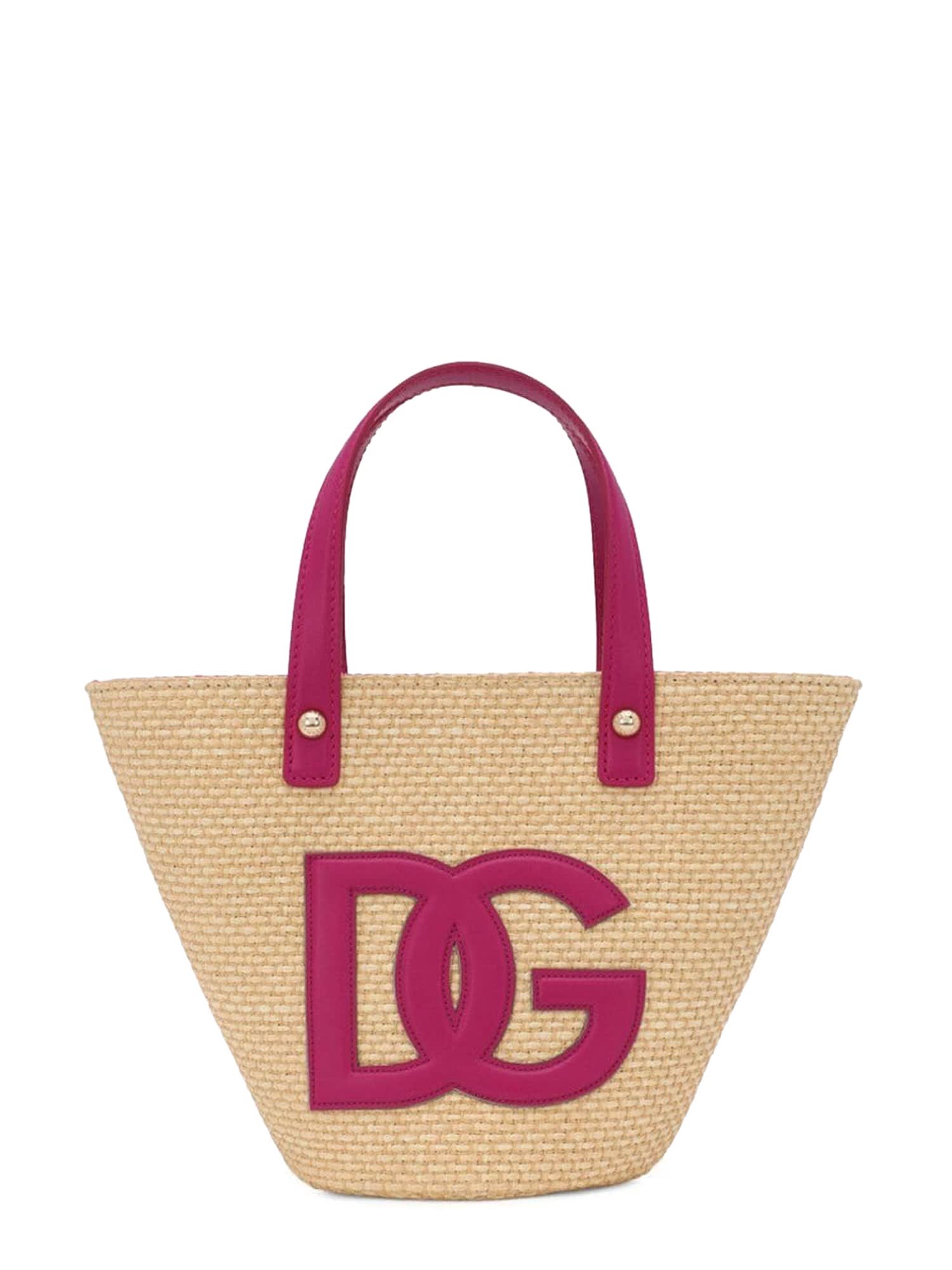 Dolce & Gabbana Straw Handbag