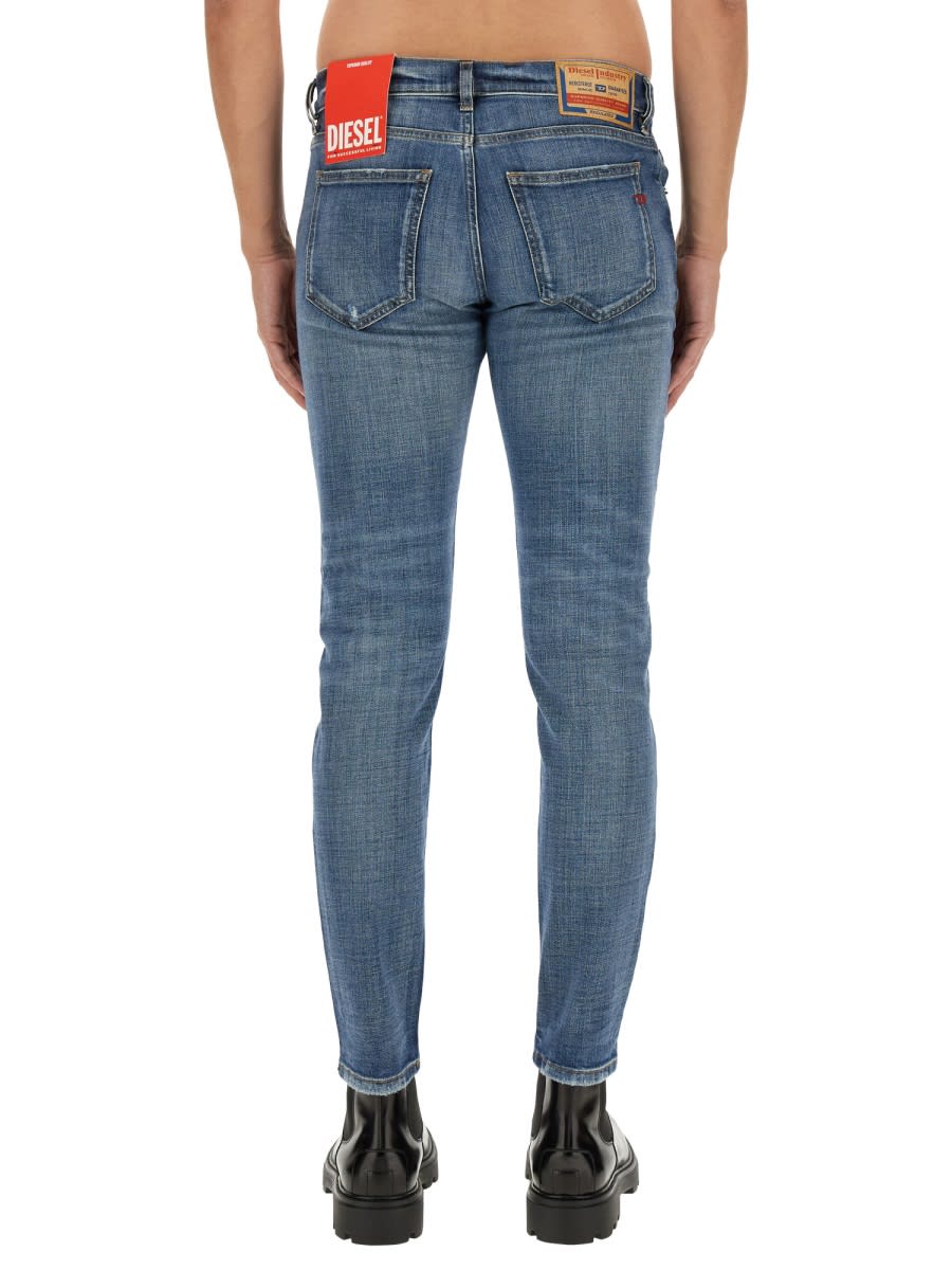 Shop Diesel D-strukt Jeans In Blue