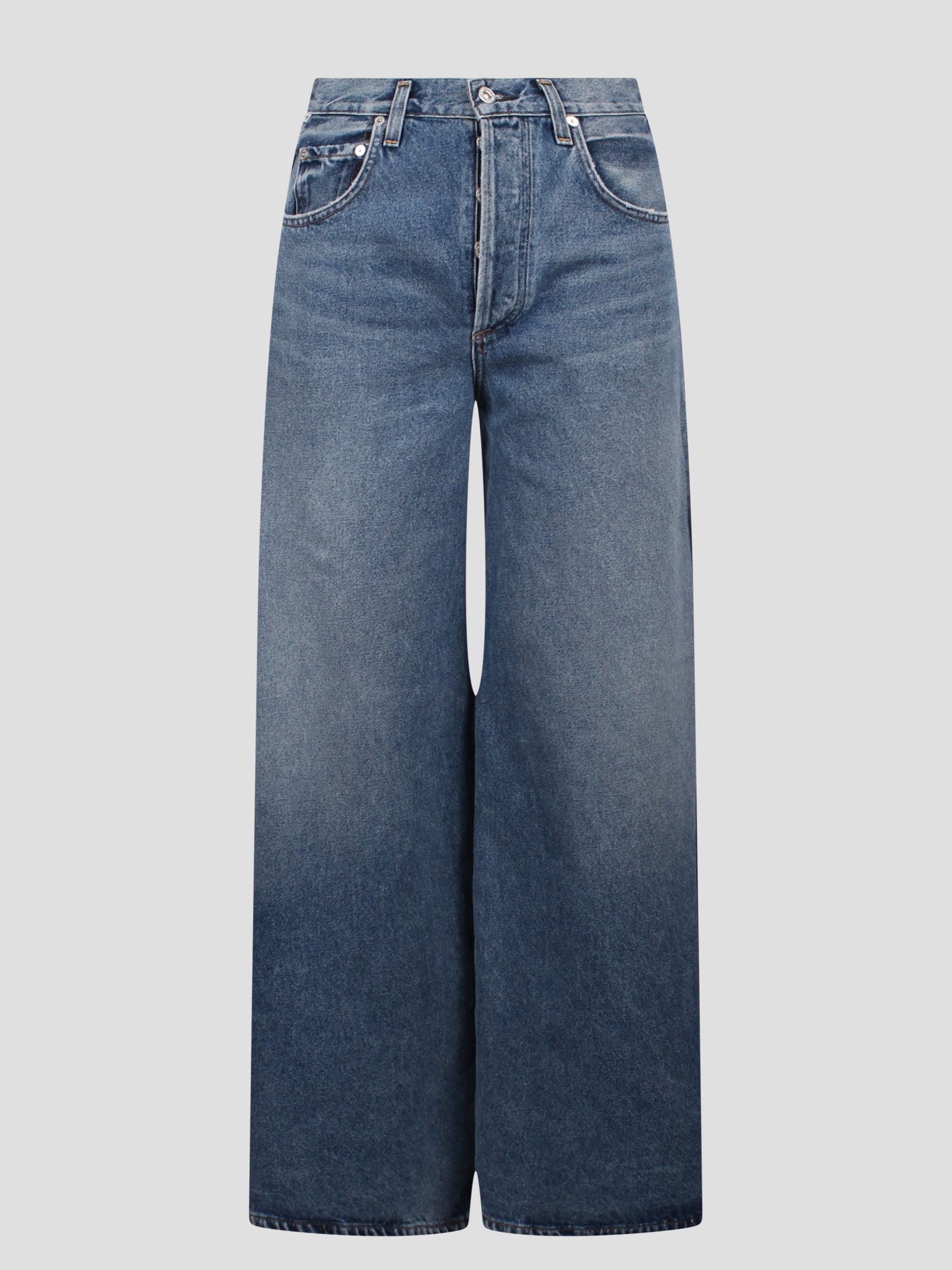 Shop Citizens Of Humanity Amari Ultra Wide Leg Dweller Jeans