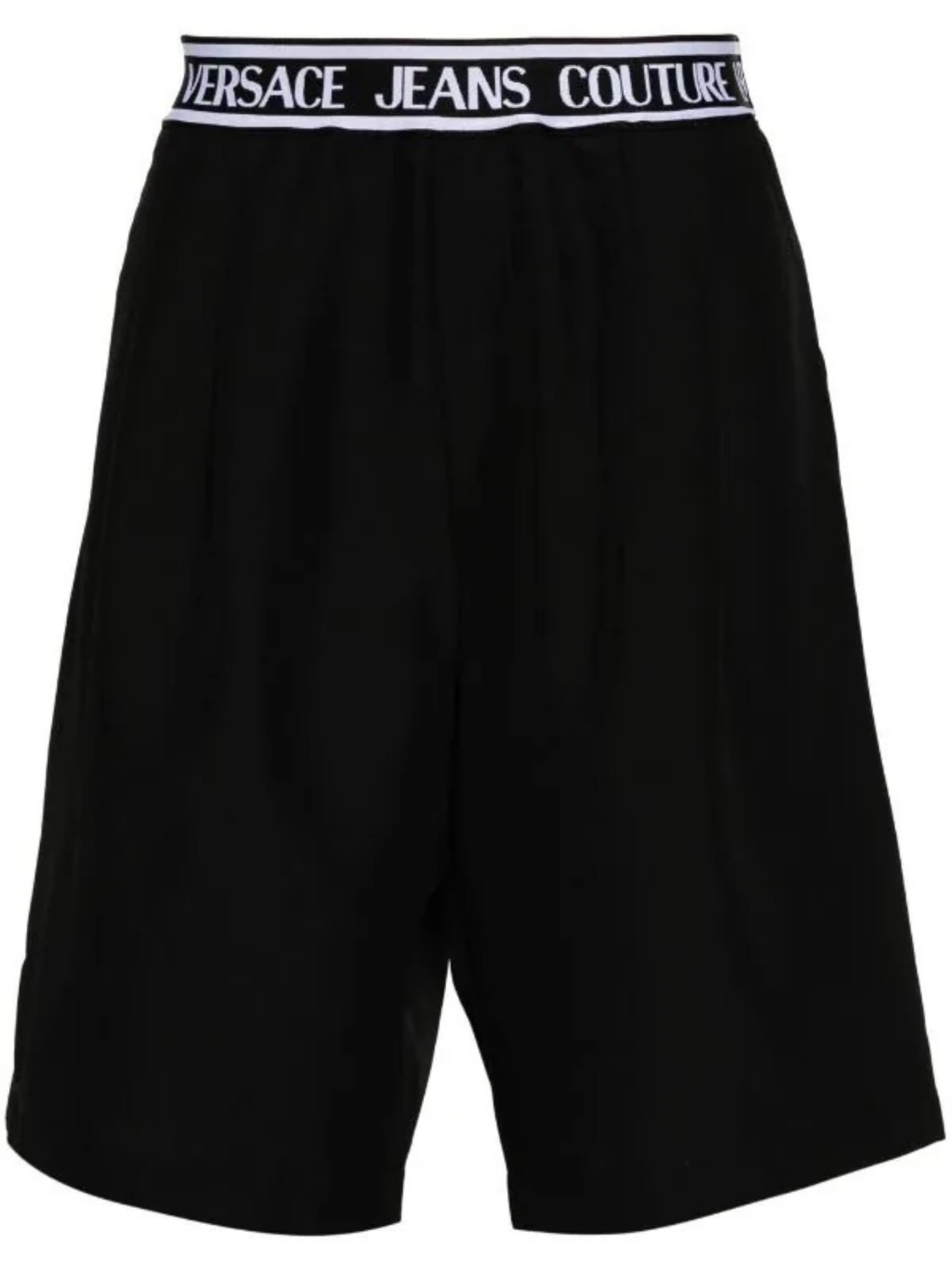 VERSACE JEANS COUTURE VERSACE JEANS COUTURE BLACK SHORTS