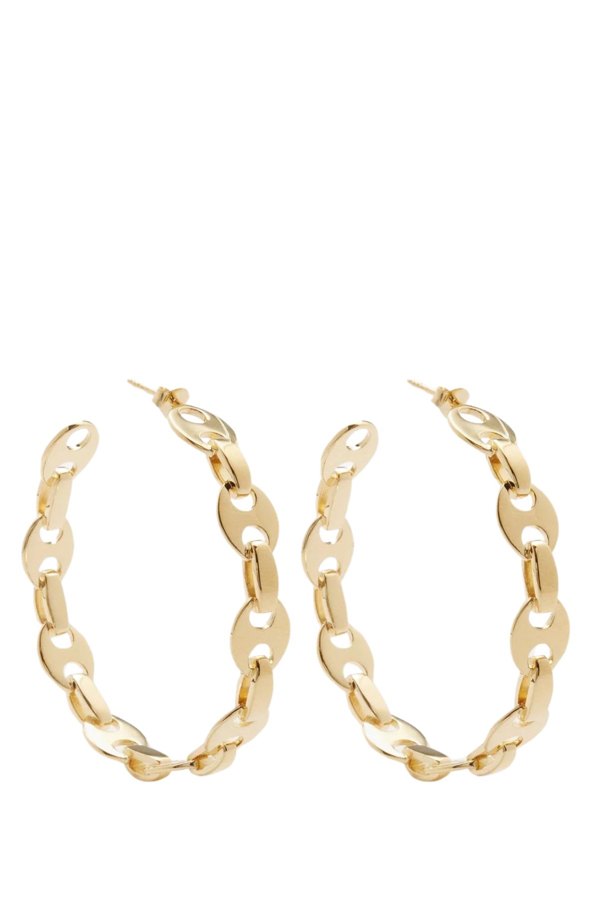 Shop Rabanne Eight Nano Hoop In Gold