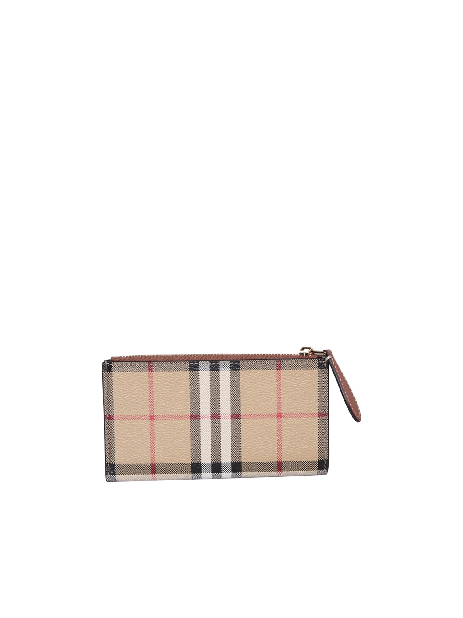 Shop Burberry Bi-fold Beige Archive Wallet