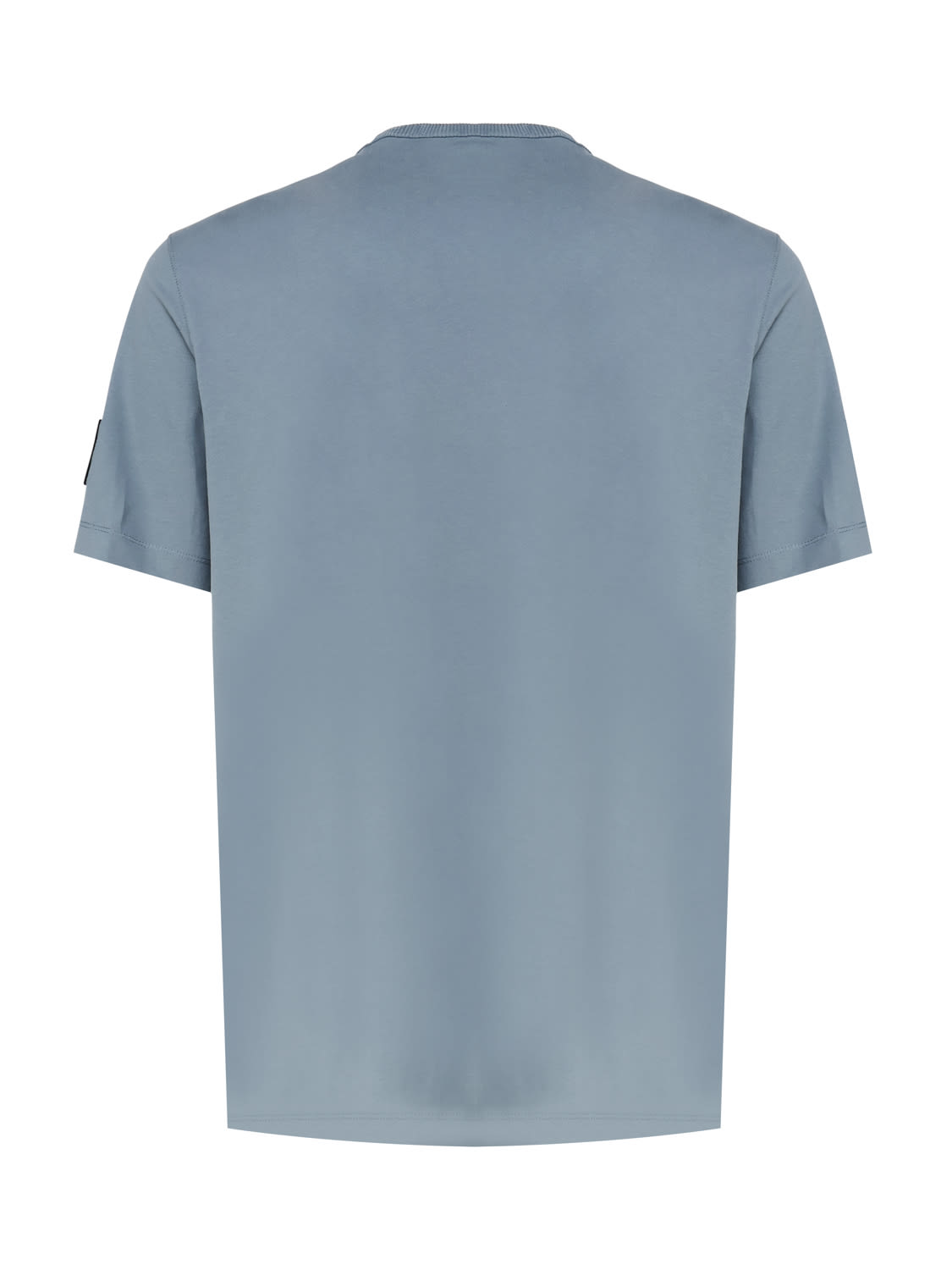 Shop Calvin Klein Jeans Est.1978 Cotton T-shirt With Crest In Blue