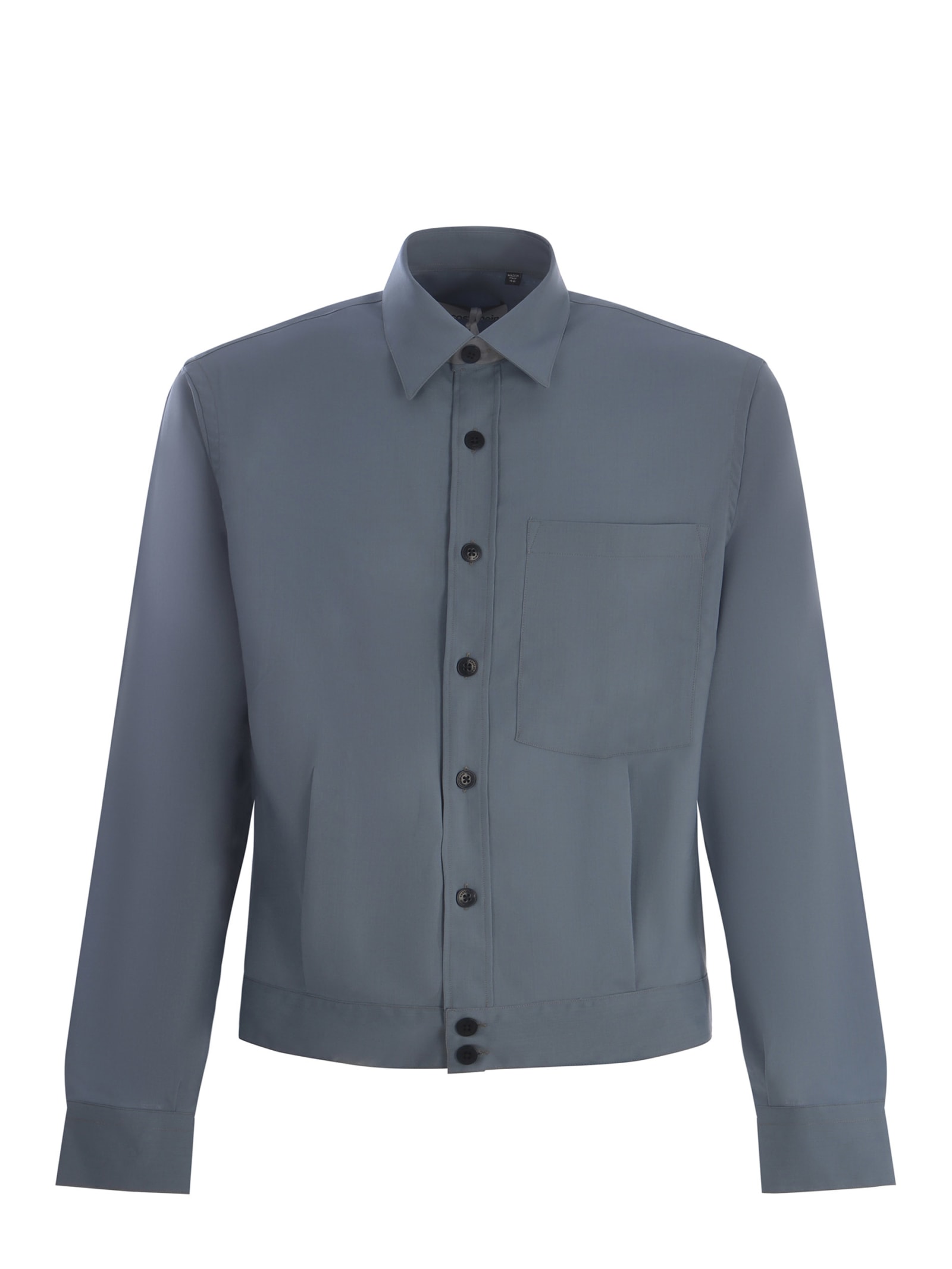 Shop Costumein Shirt  Jerome Made Of Fresh Wool In Polvere