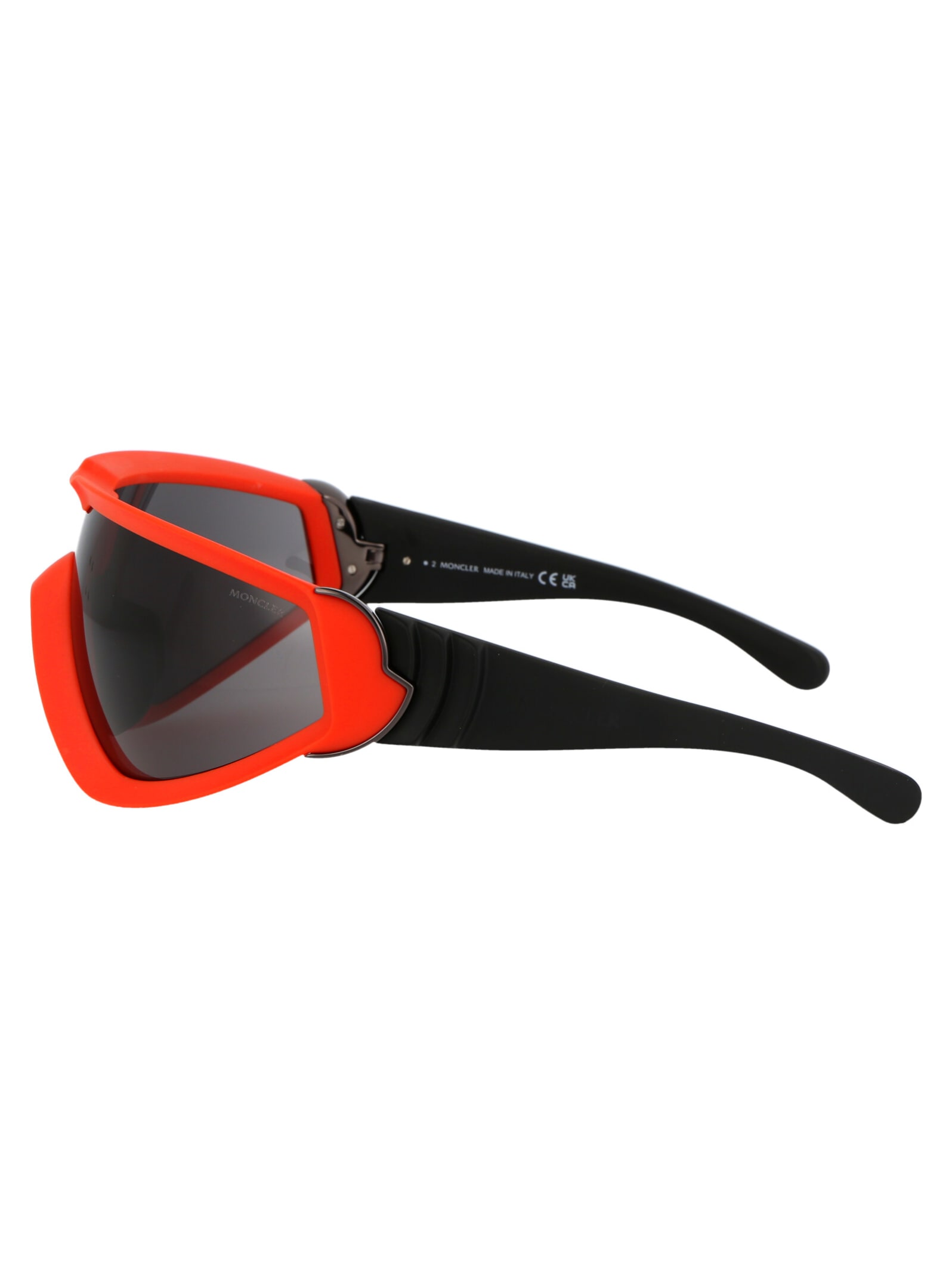 Shop Moncler Ml0249 Sunglasses In 43a Orange