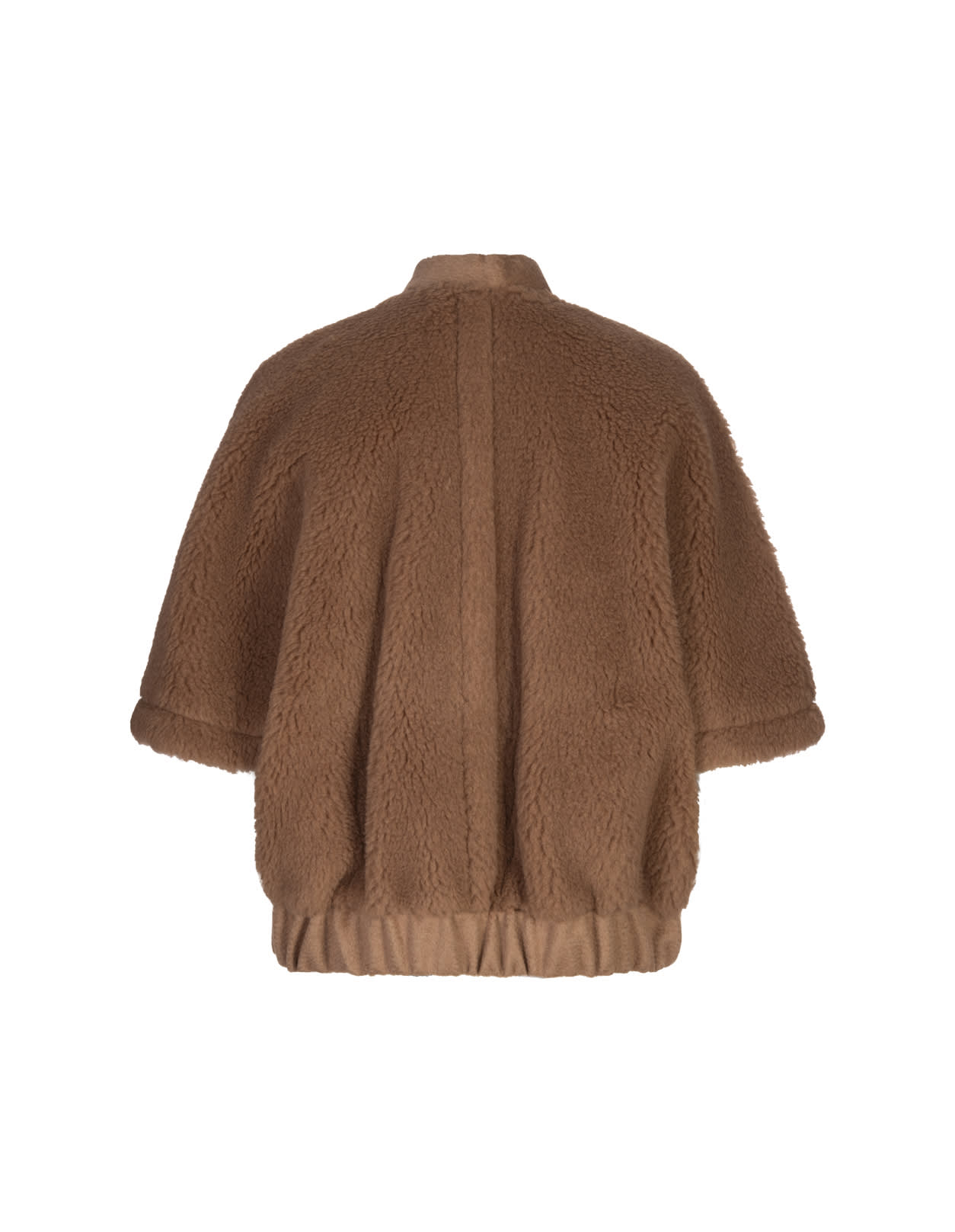 Shop Max Mara Briose Jacket In Brown