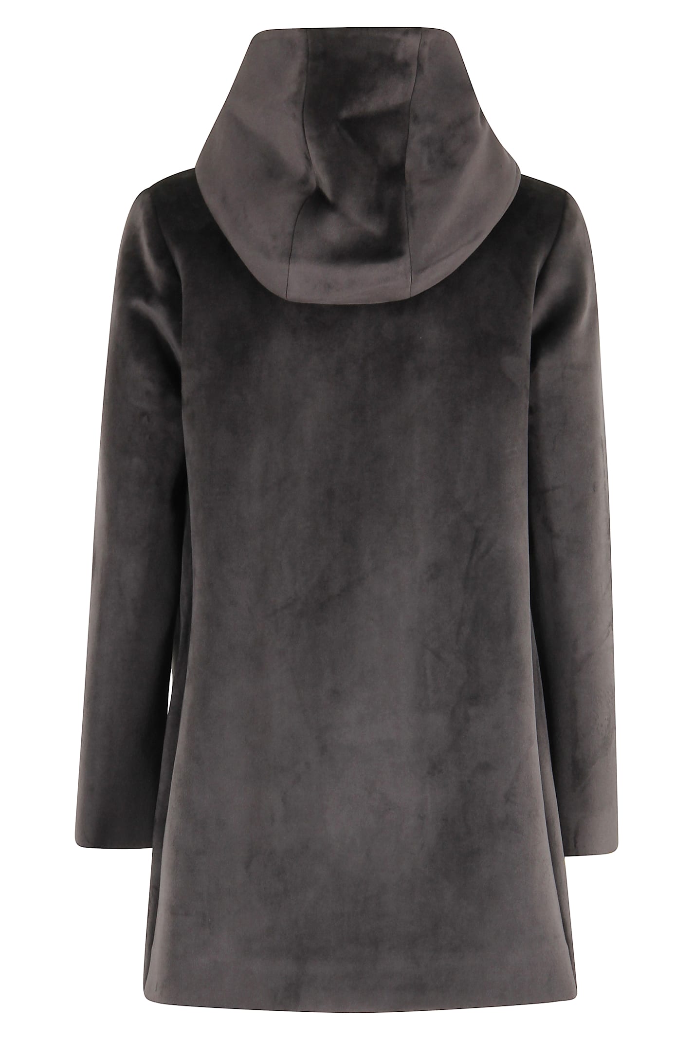Rrd - Roberto Ricci Design Velour Neo Parka Wom Jkt In Brown