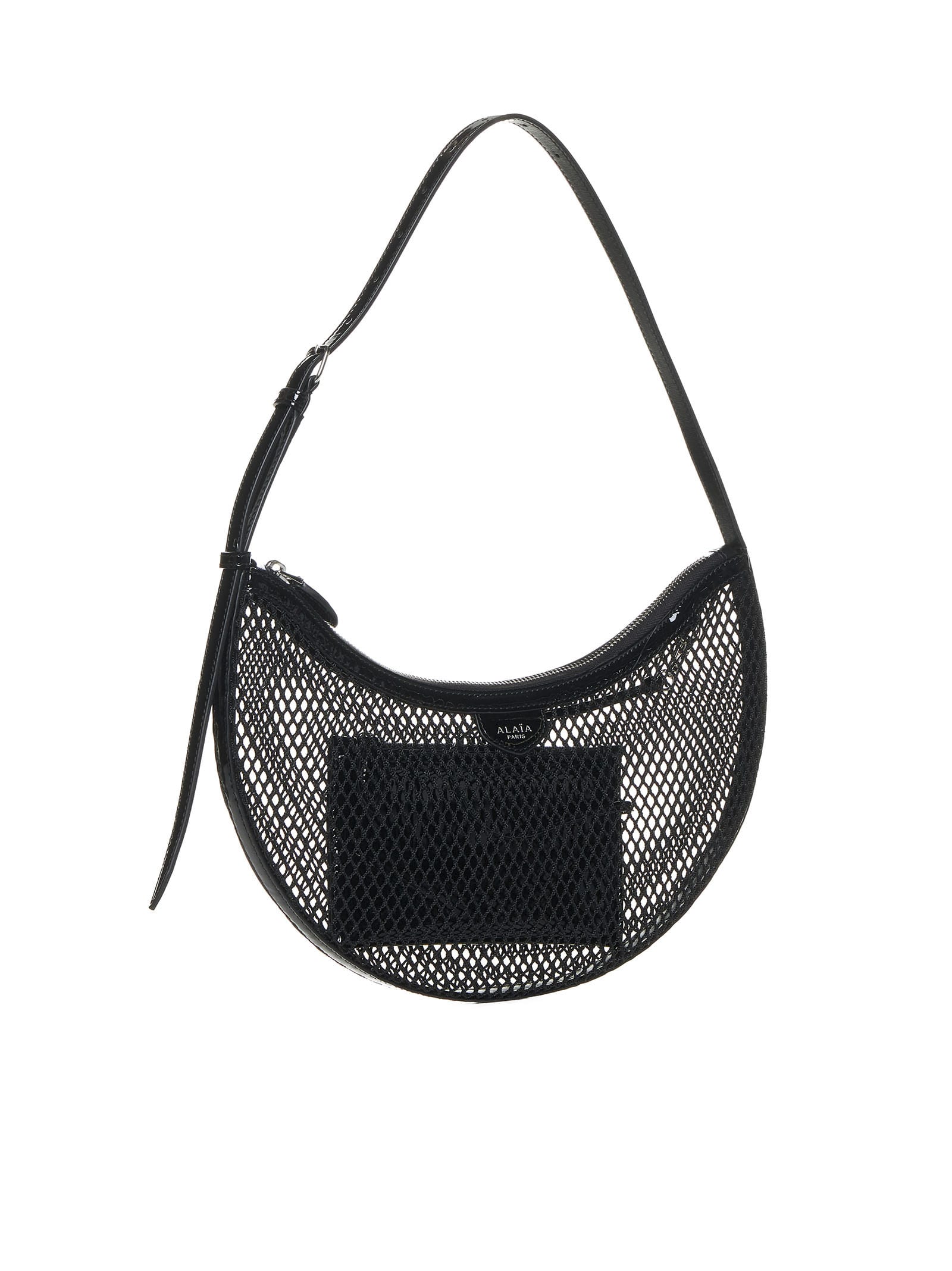 Shop Alaïa Shoulder Bag In Black