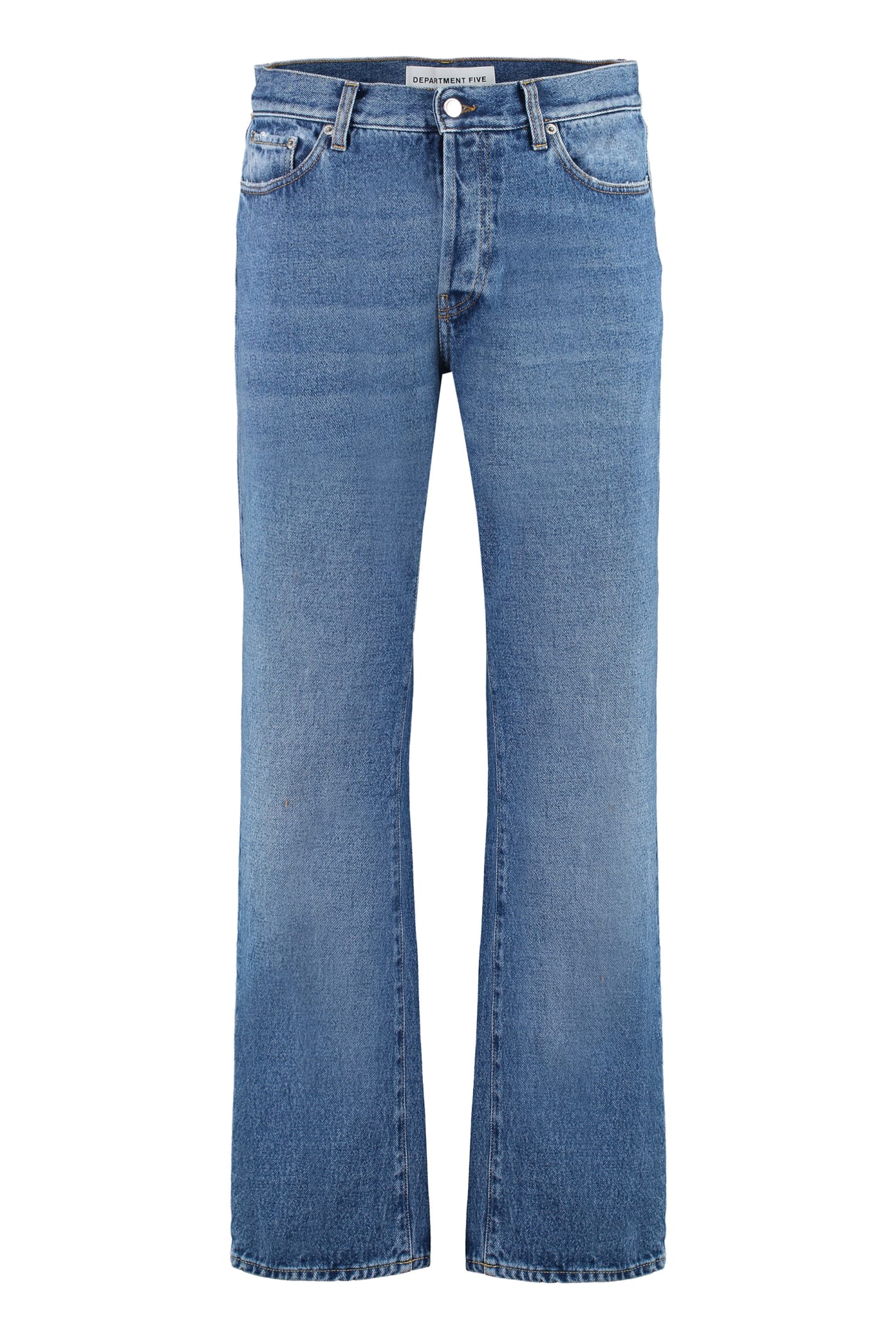 Department Five Bowl Jeans 5-pocket Straight-leg Jeans In Denim