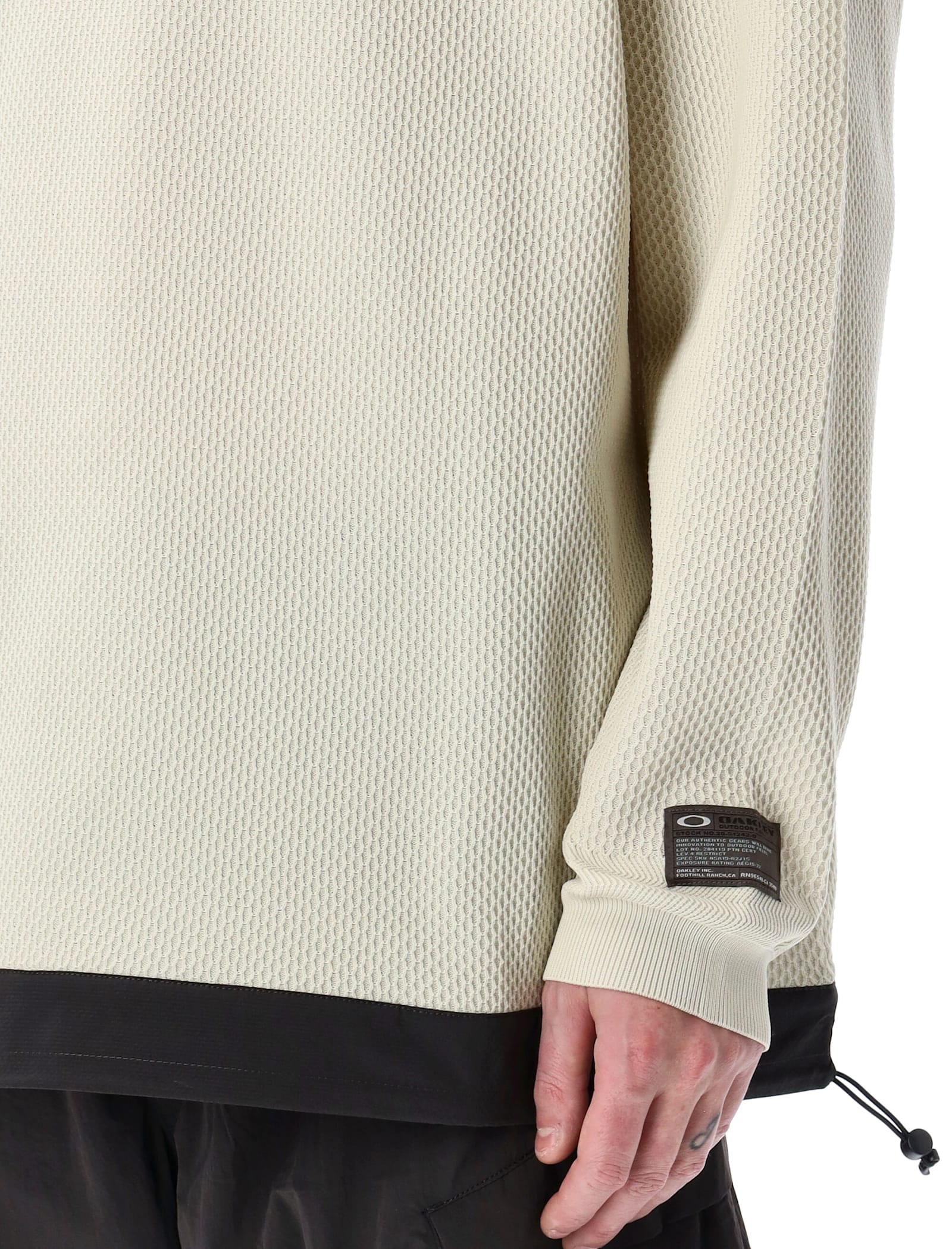 Oakley Off White Slick Sweatshirt In S Mist