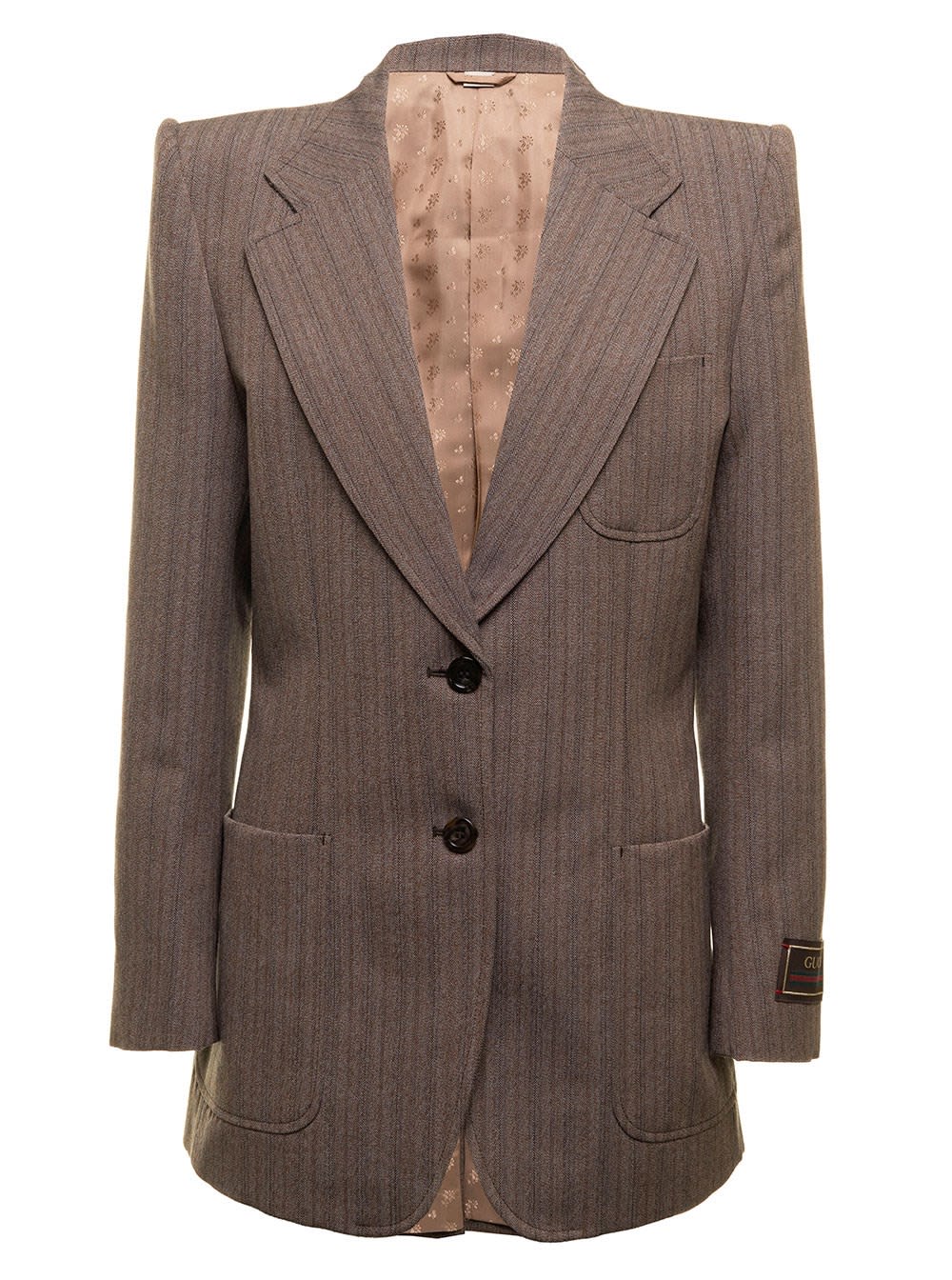 Gucci herringbone wool jacket