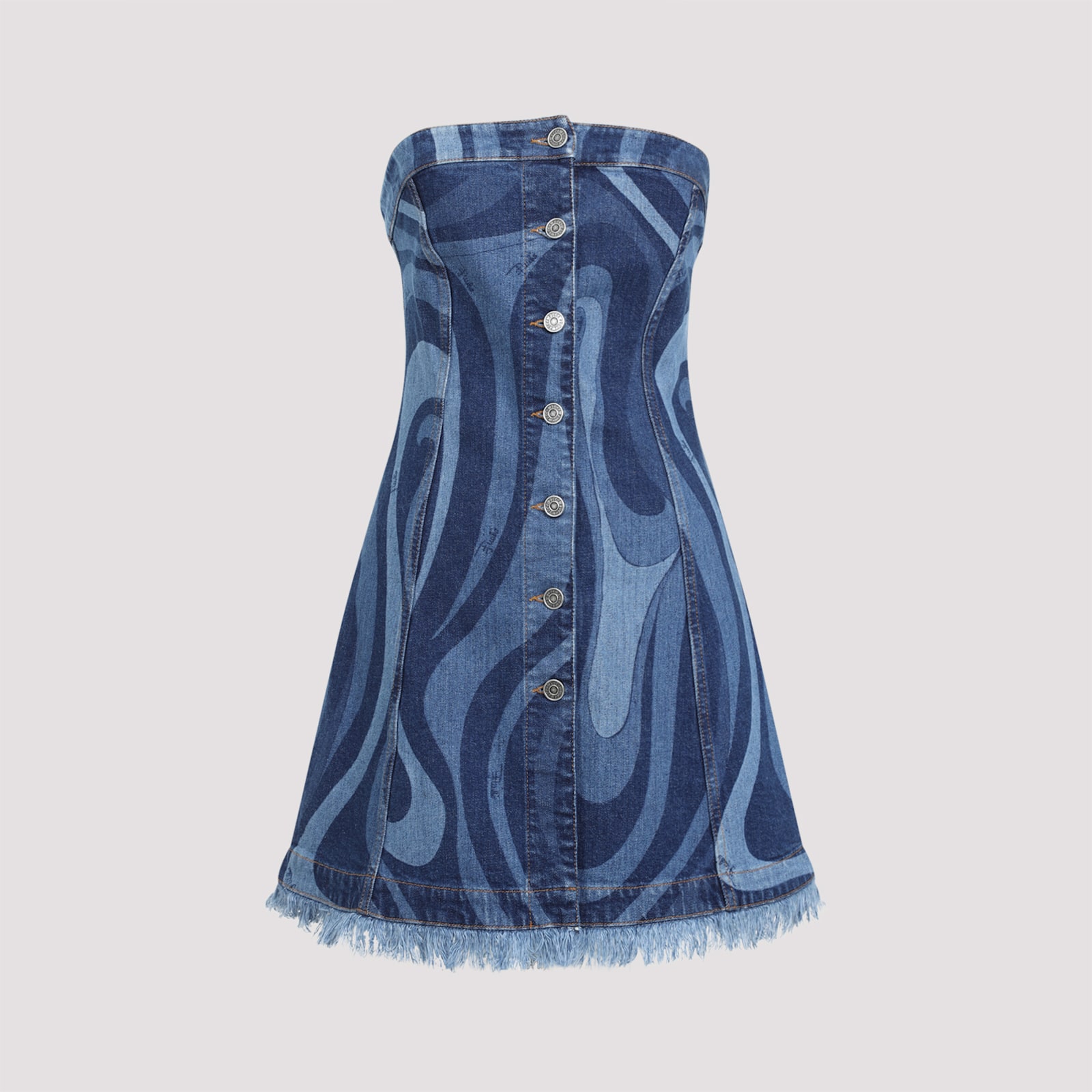 Denim Short Dress