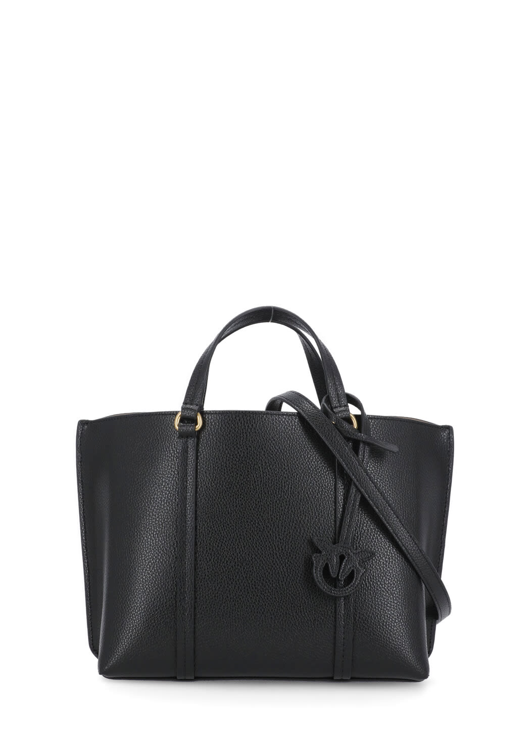 Shop Pinko Carrie Classic Bag In Black