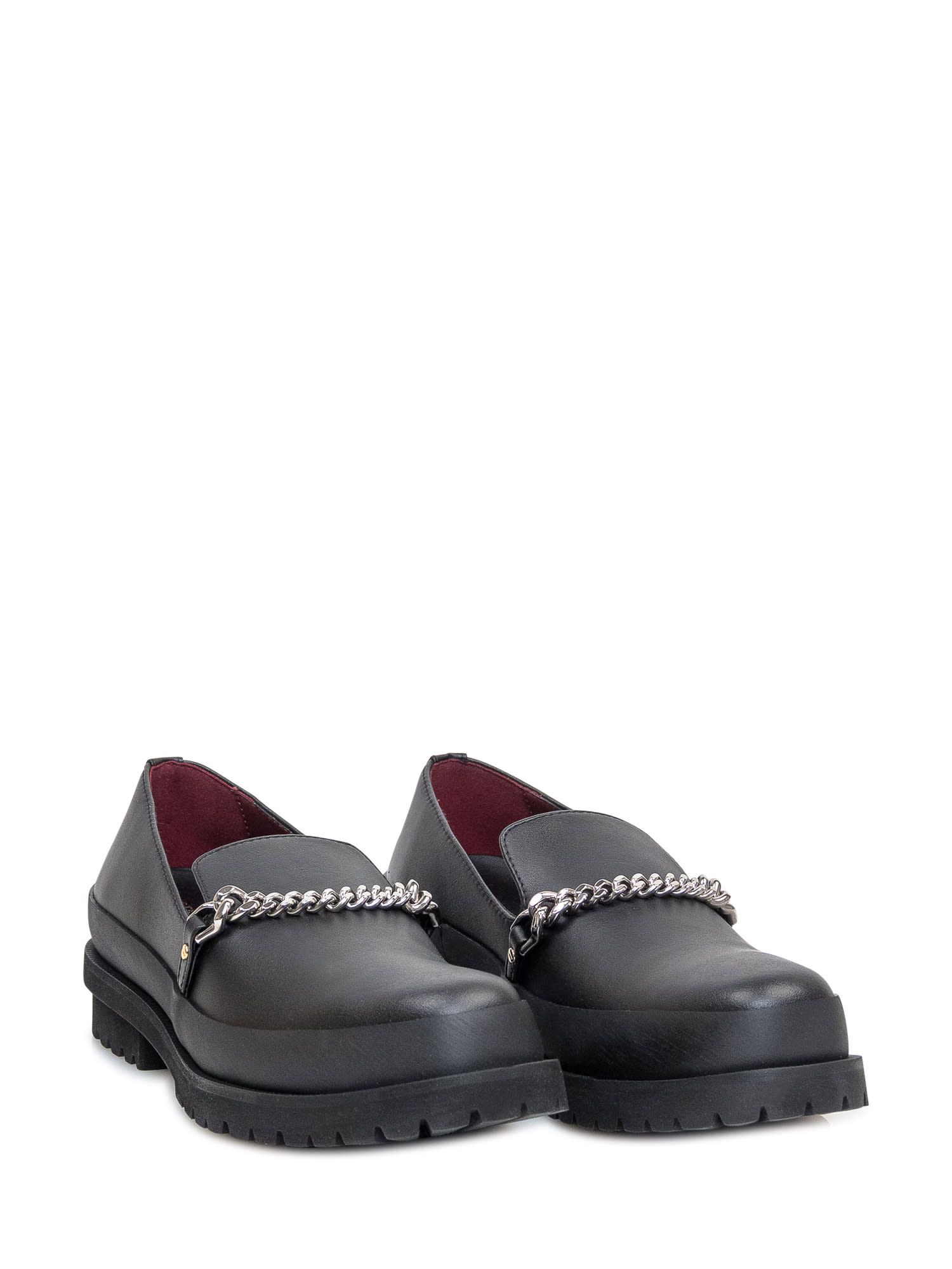 Shop Stella Mccartney Trace Alter Sporty Loafer In Black