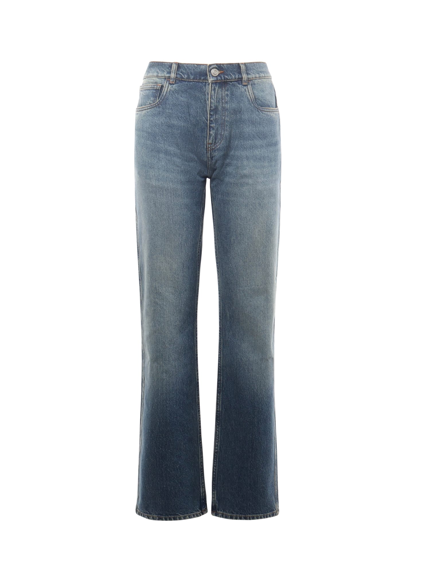 Coperni Denim Boyfriend Jeans In Blue