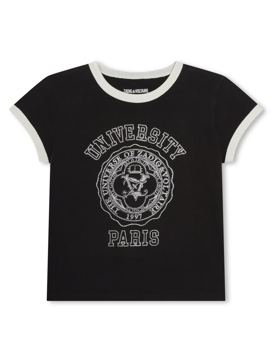 Zadig & Voltaire Tee Shirt In Black