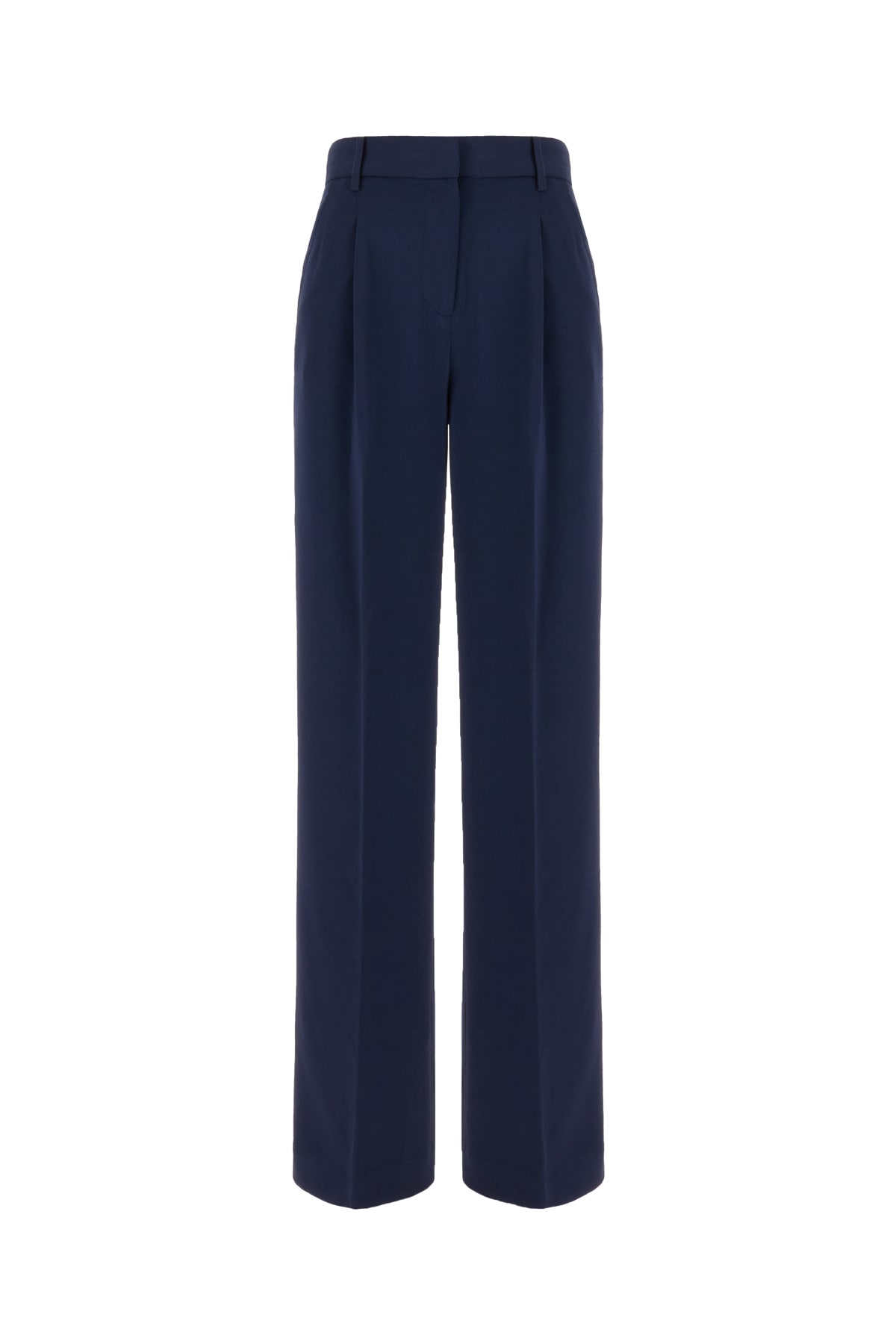 Shop Michael Kors Midnight Blue Triacetate Blend Pant In 409