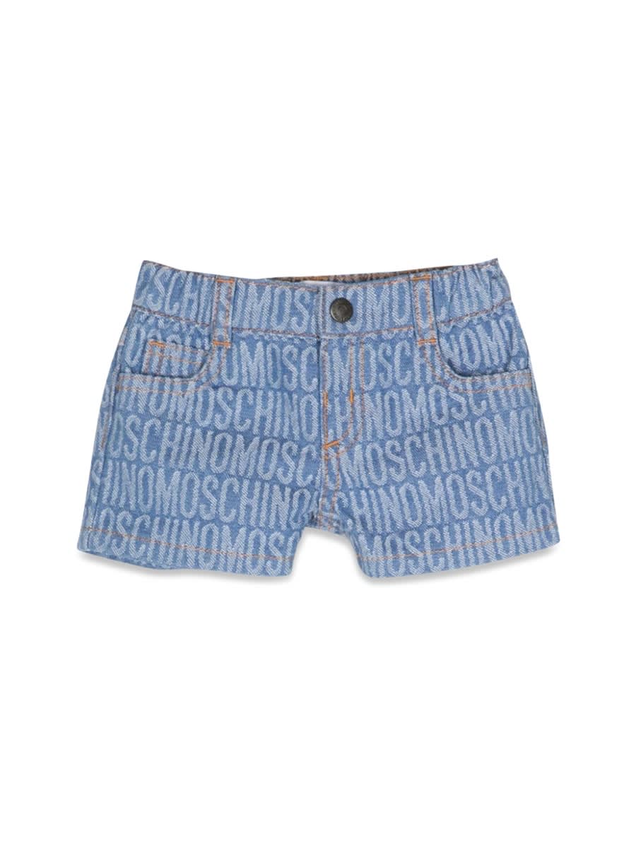 Moschino Babies' Shorts In Blue