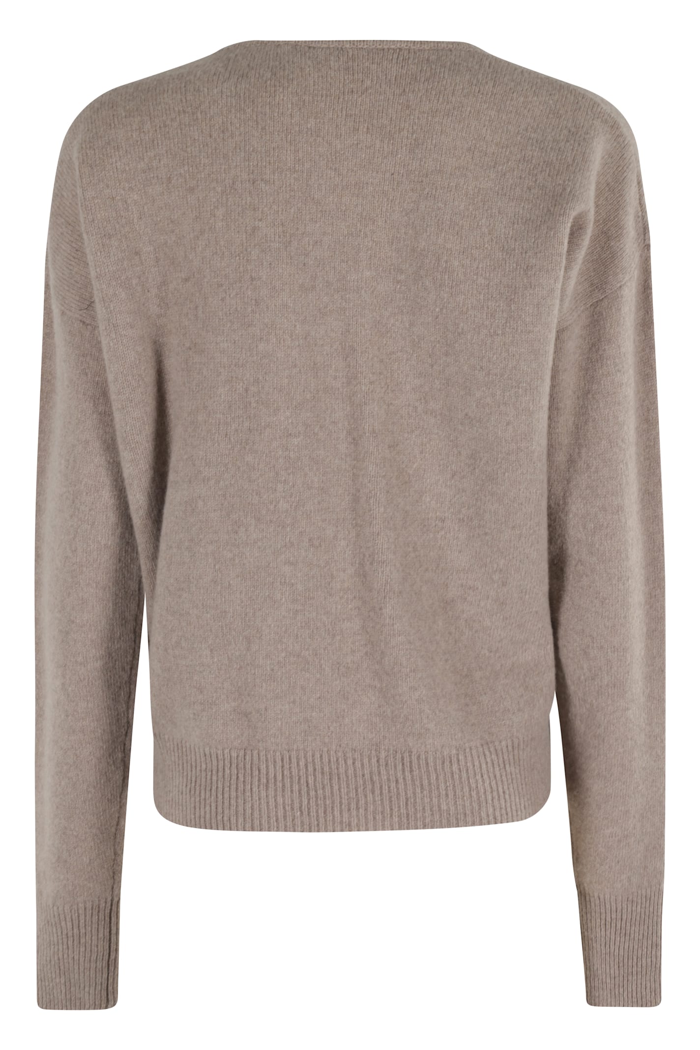 Federica Tosi V-neck Crossover Sweater In Pink