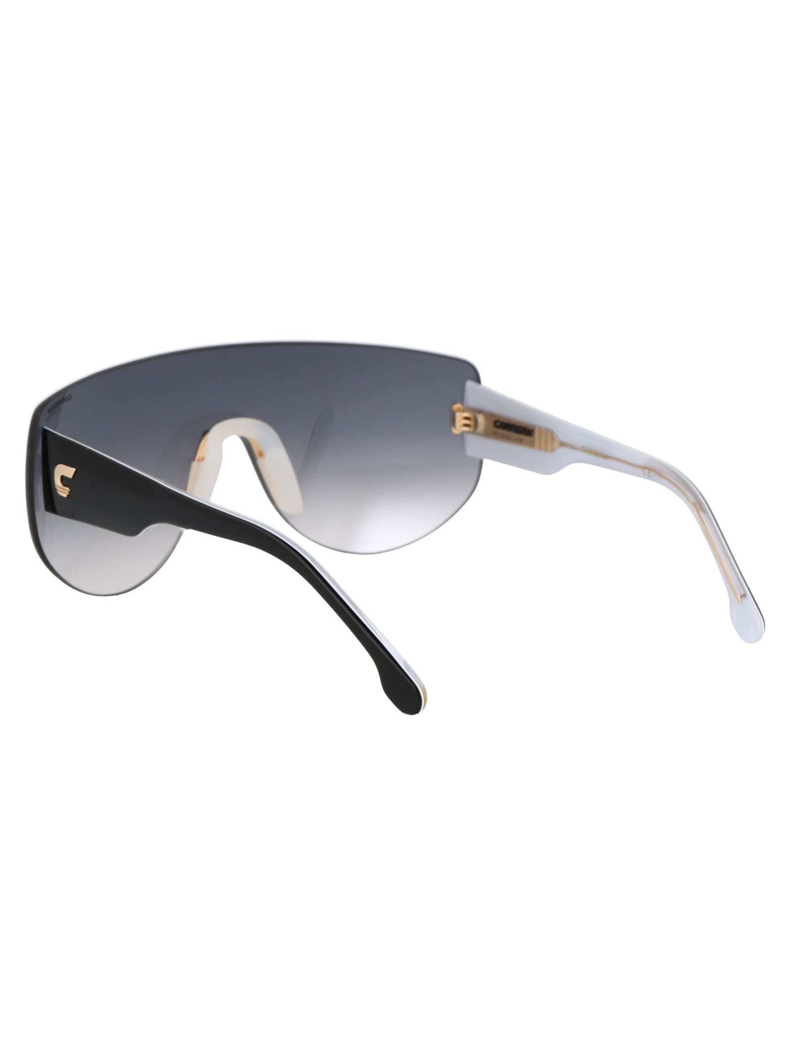 Shop Carrera Flaglab 12 Sunglasses In 79dic Silver Black