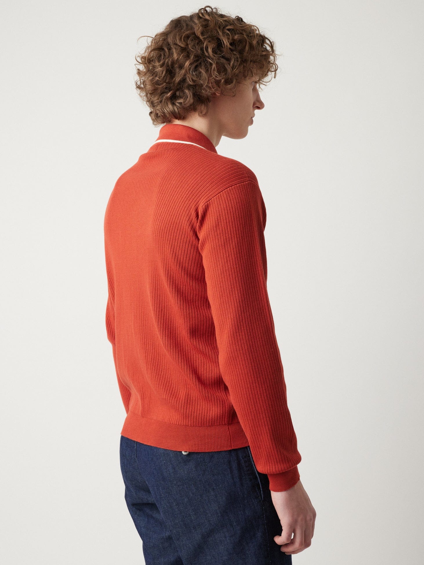 Doppiaa Aagar Rust Knitted Shirt