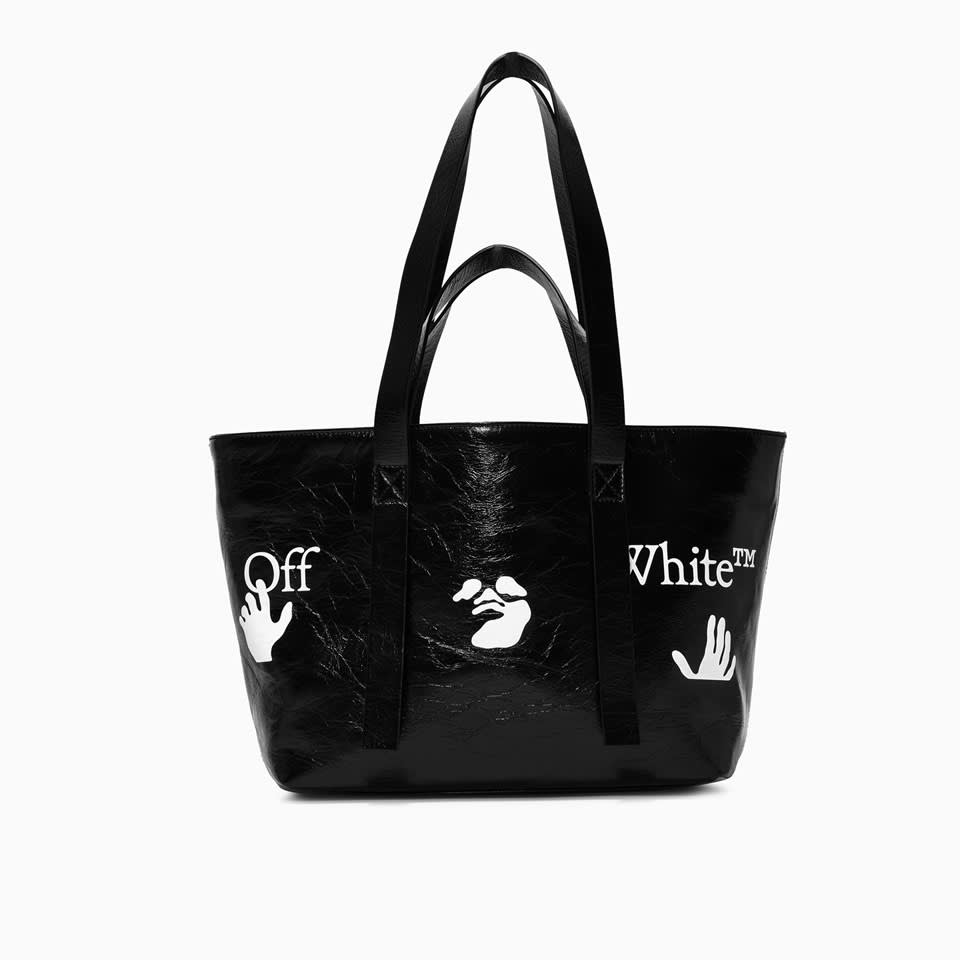 Off-white Commercial Tote Shopper Bag Owna143s21lea001
