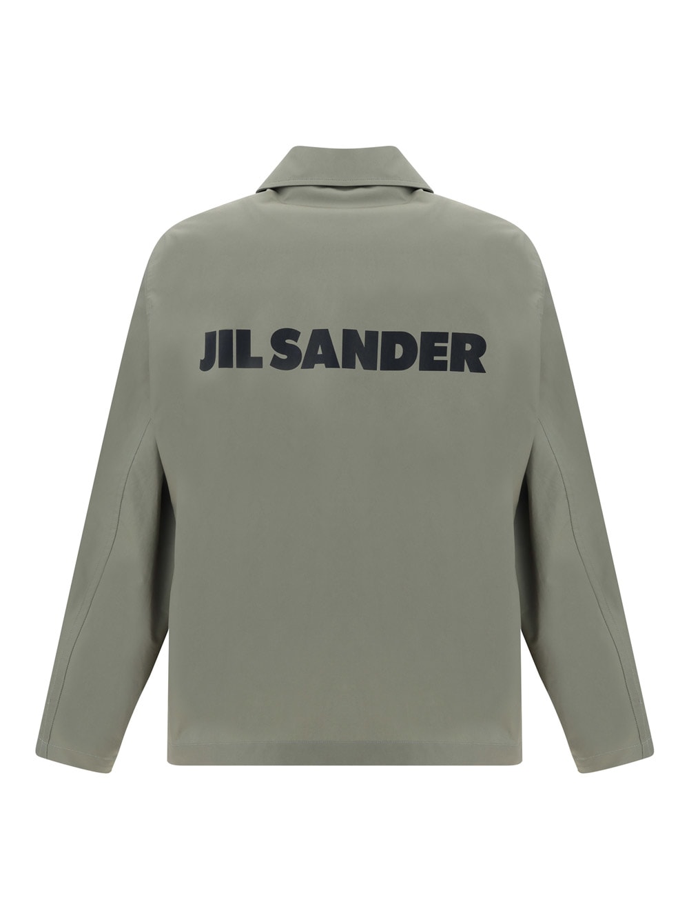 Shop Jil Sander Jacket In Verde Militare