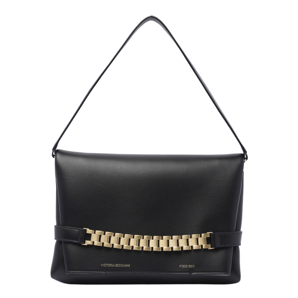 Shop Victoria Beckham Chain Pouch In Black