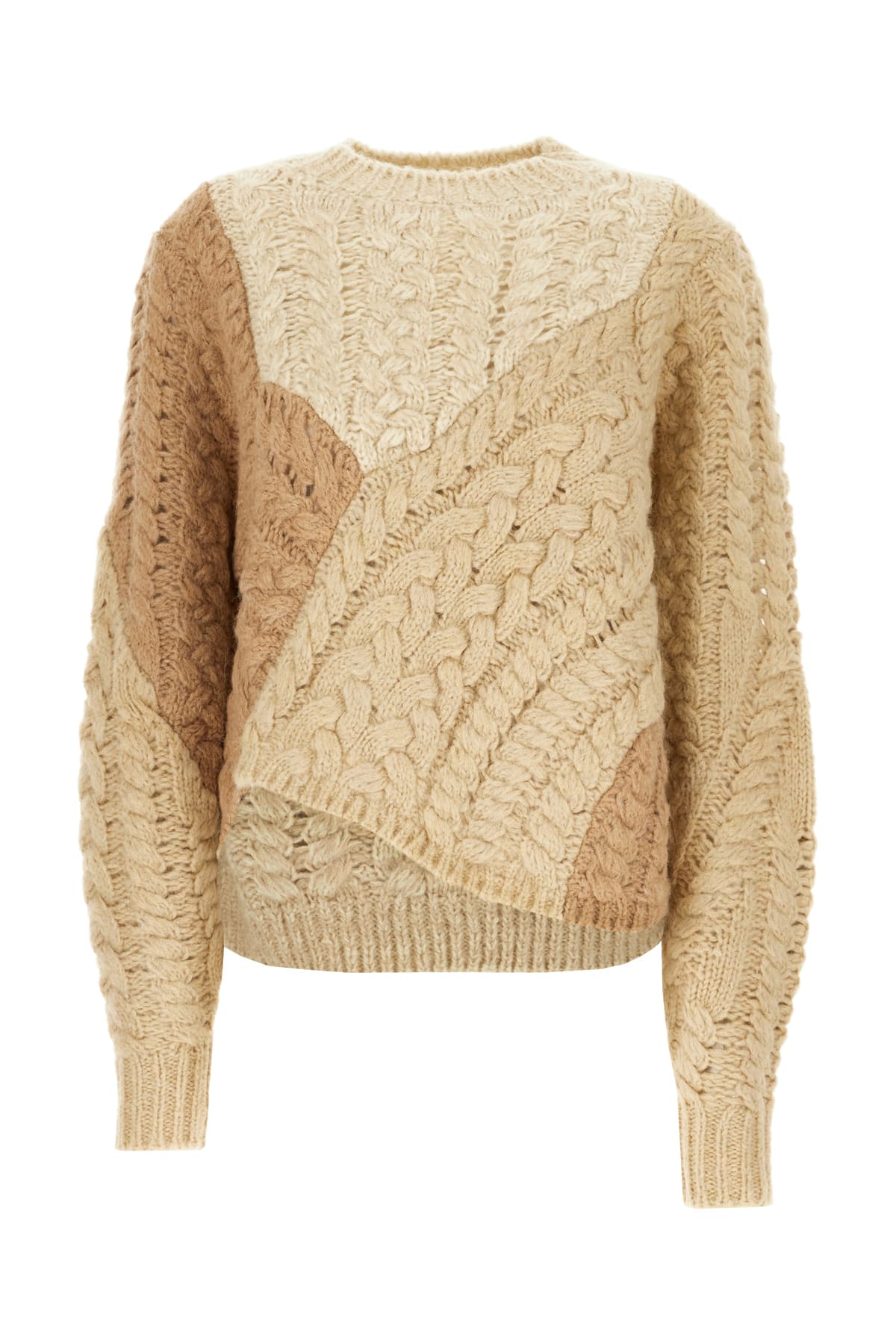 Isabel Marant Étoile Isabel Marant Etoile Multicolor Acrylic Blend Daryl Sweater In Nude