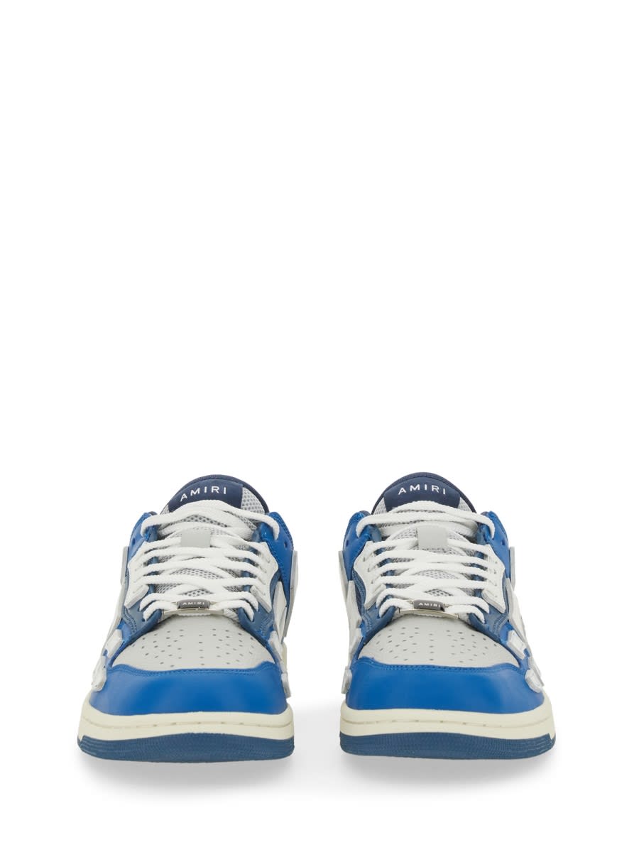 Shop Amiri Sneaker Skel In Blue