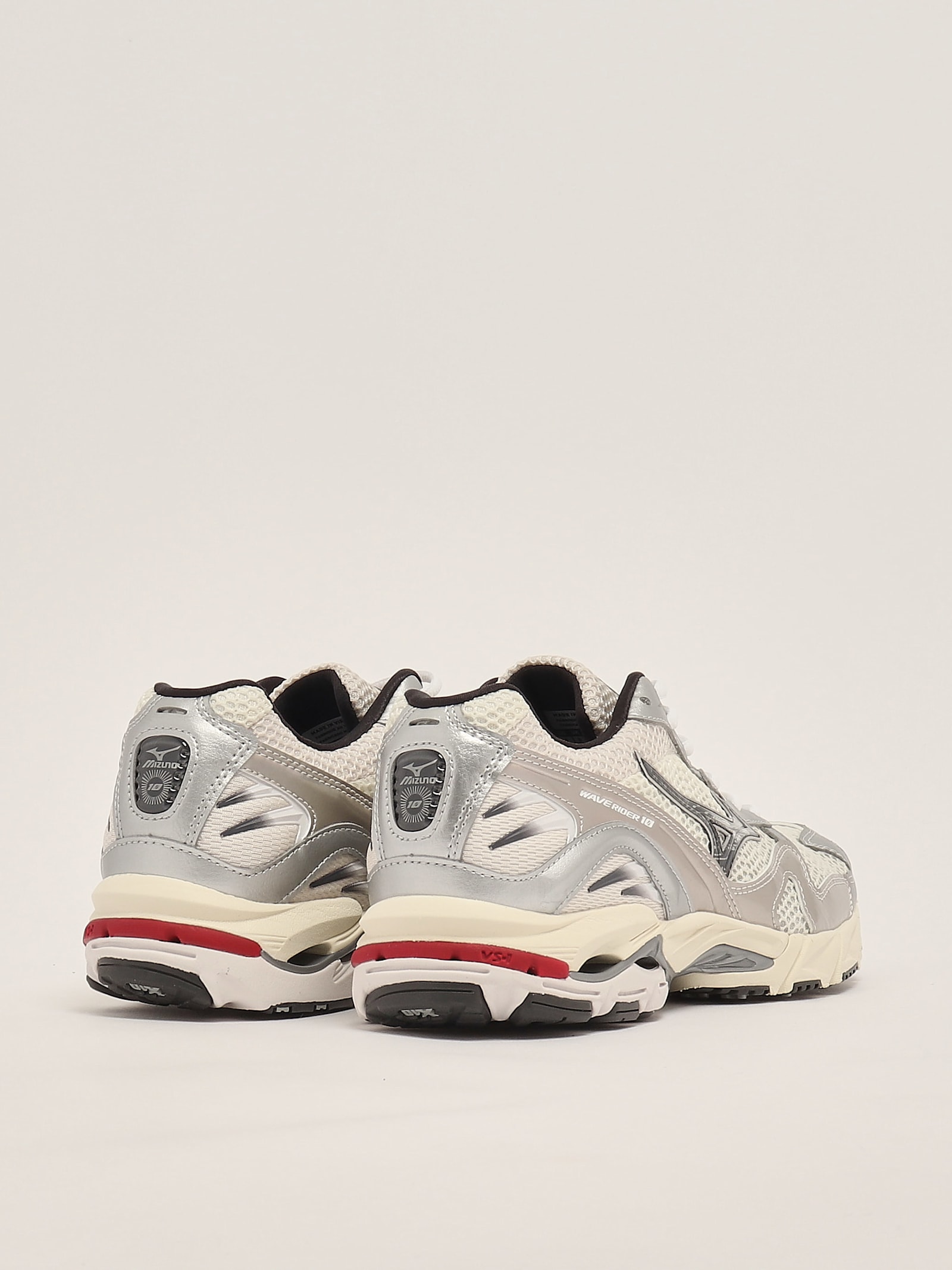 Mizuno Wave Rider 10 S Sneaker In Ghiaccio-sporco-rythmic