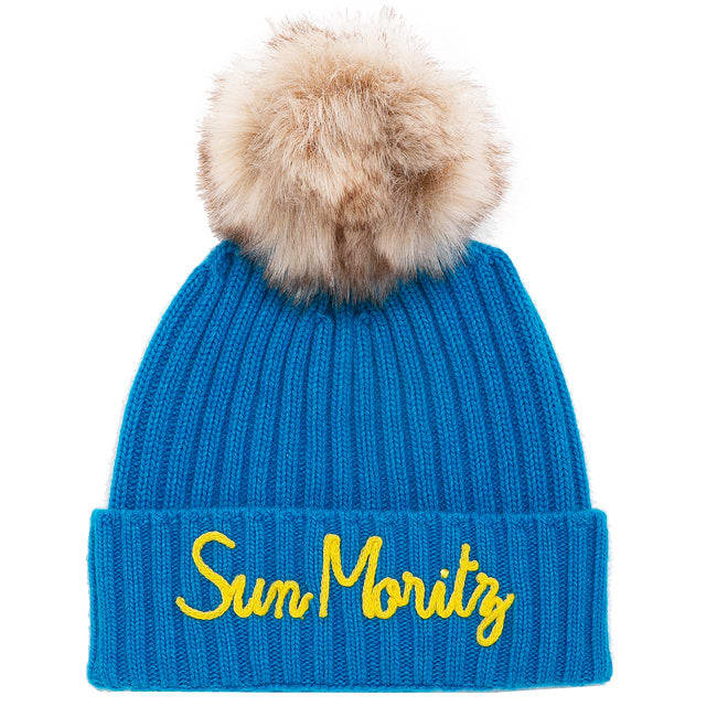 MC2 Saint Barth Woman Hat With Sun Moritz Embroidery