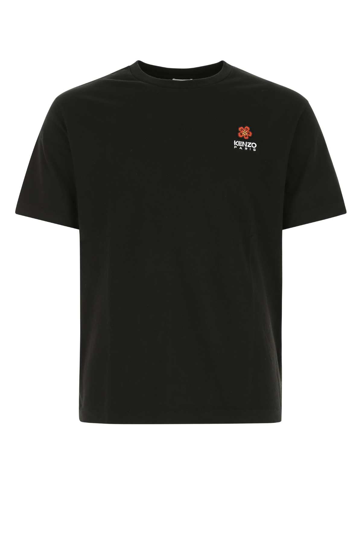 Black Cotton T-shirt