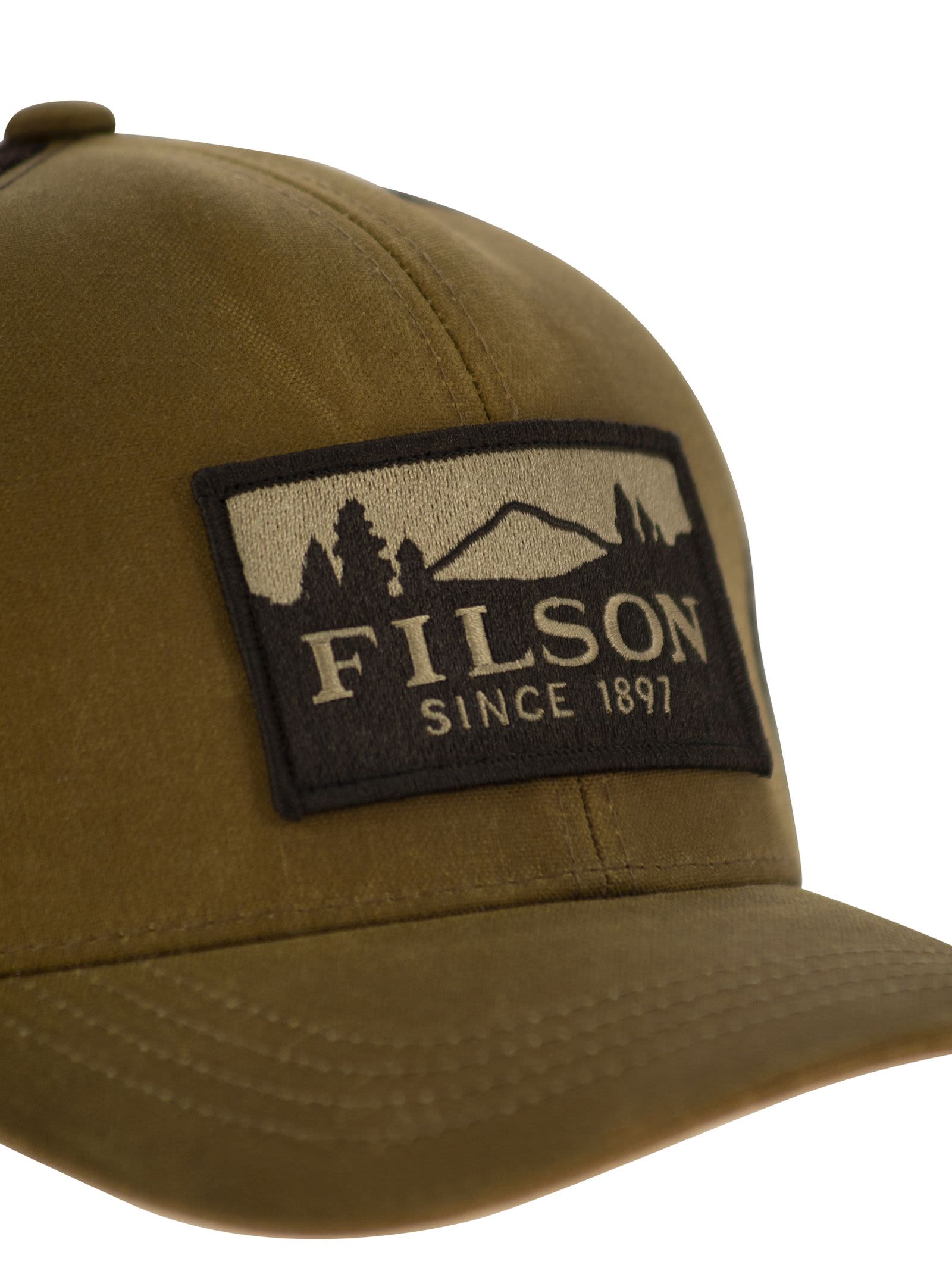 Filson Cappellino Logger Mesh Dark Tan In Brown