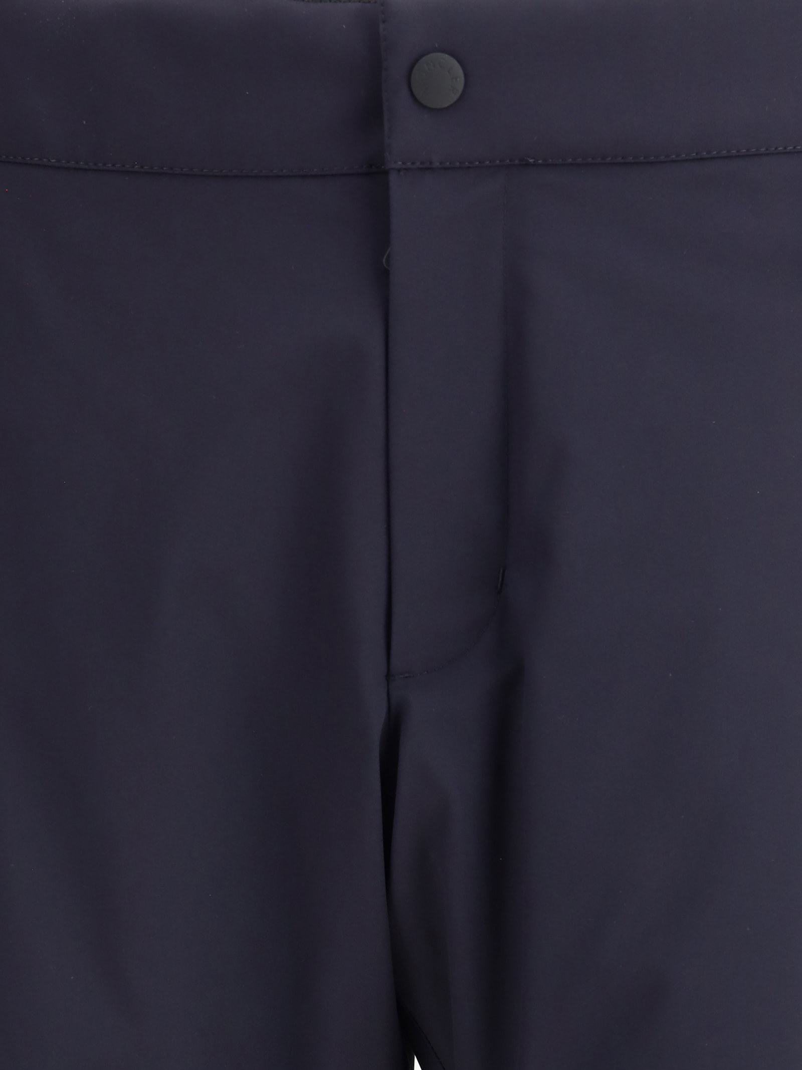 Moncler Padded Ski Pants In Blue